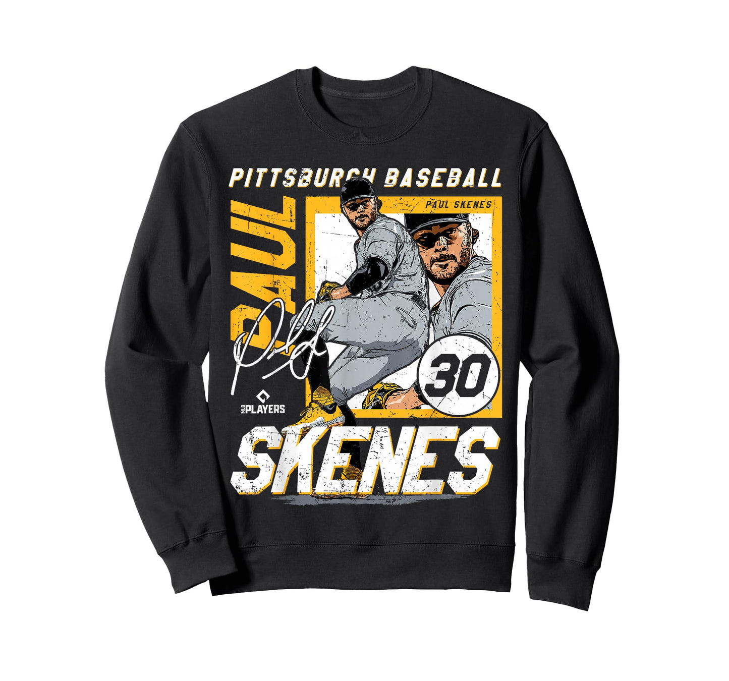 Paul Skenes | Pittsburgh MLB Baseball Players| MLBPSK204M T-Shirt
