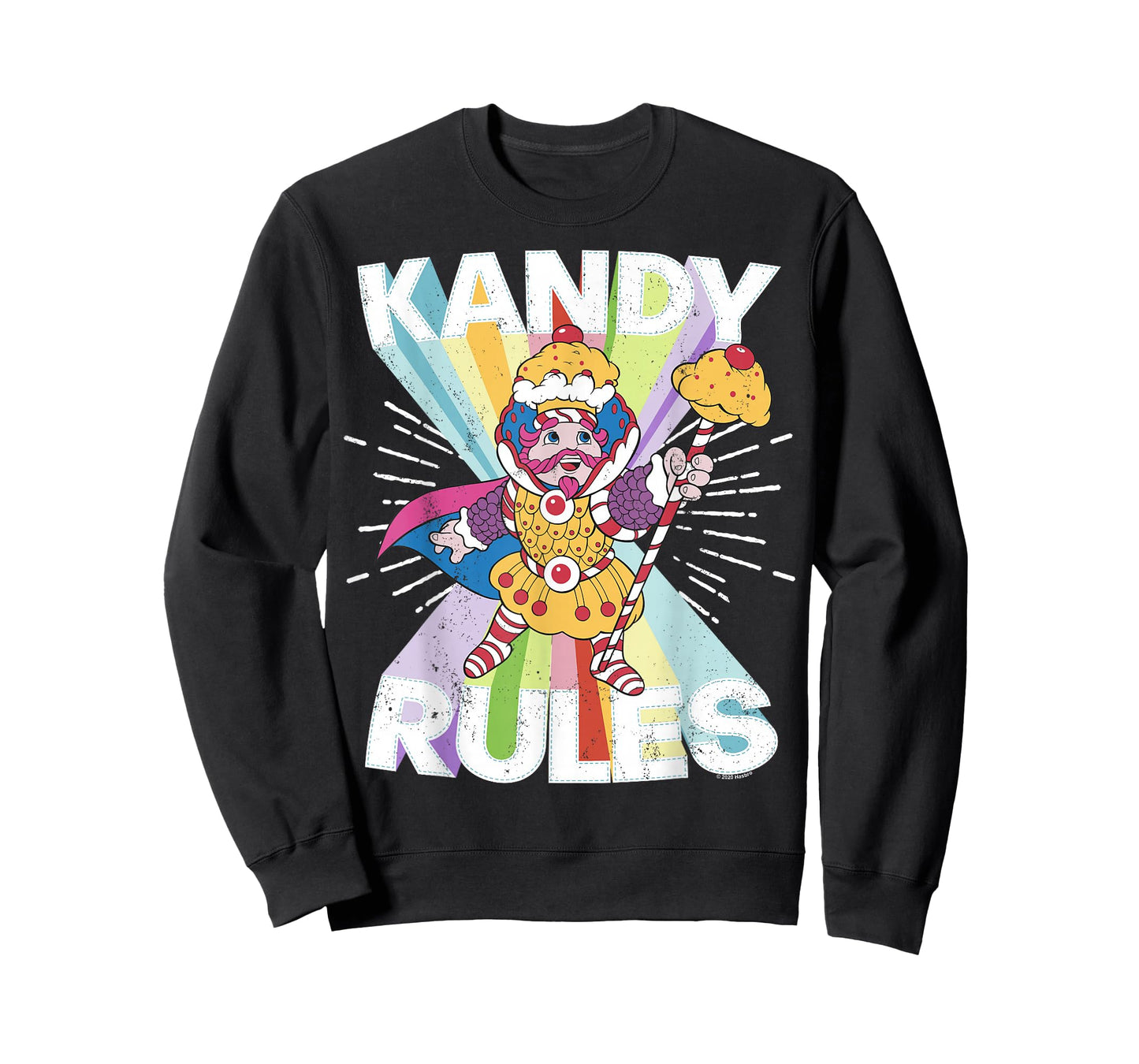 Candy Land Kandy Rules Rainbow King Kandy Vintage T-Shirt