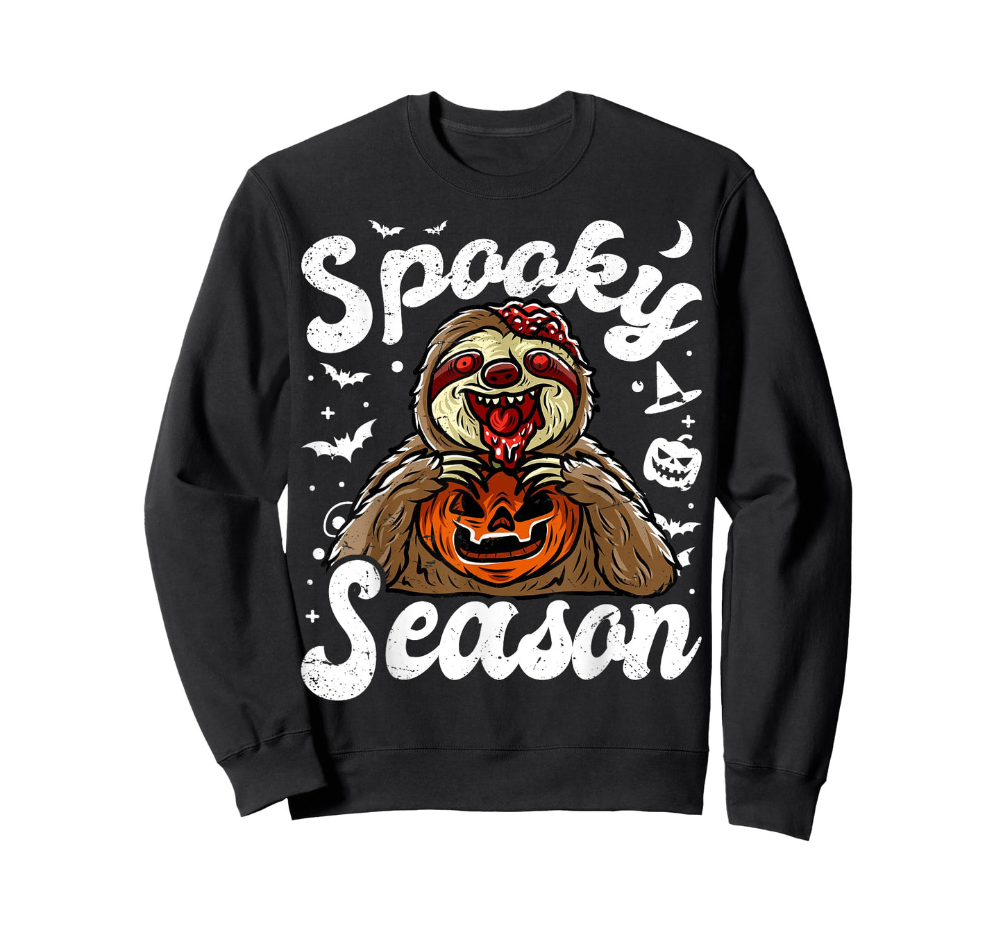 Sloth Boo Zombie Trick Or Treat Halloween Costume T-Shirt