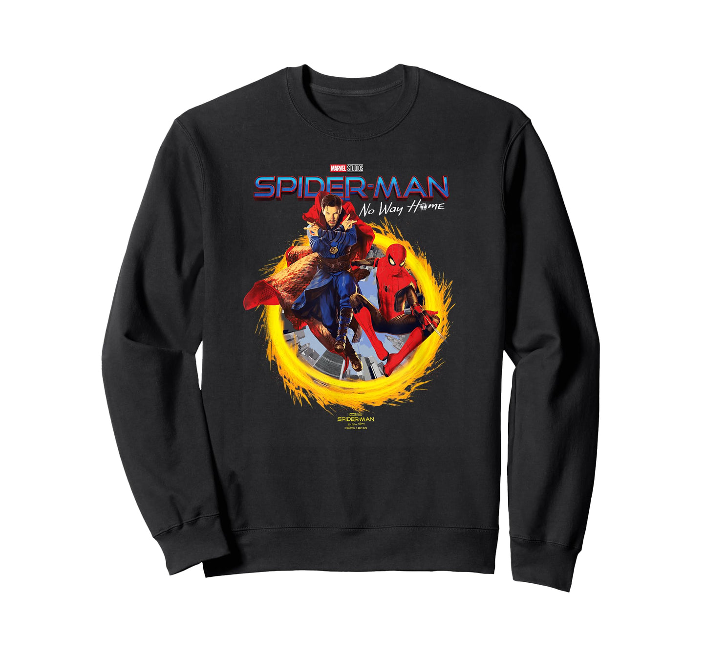 Marvel Spider-Man No Way Home Spidey Doctor Strange Poster T-Shirt