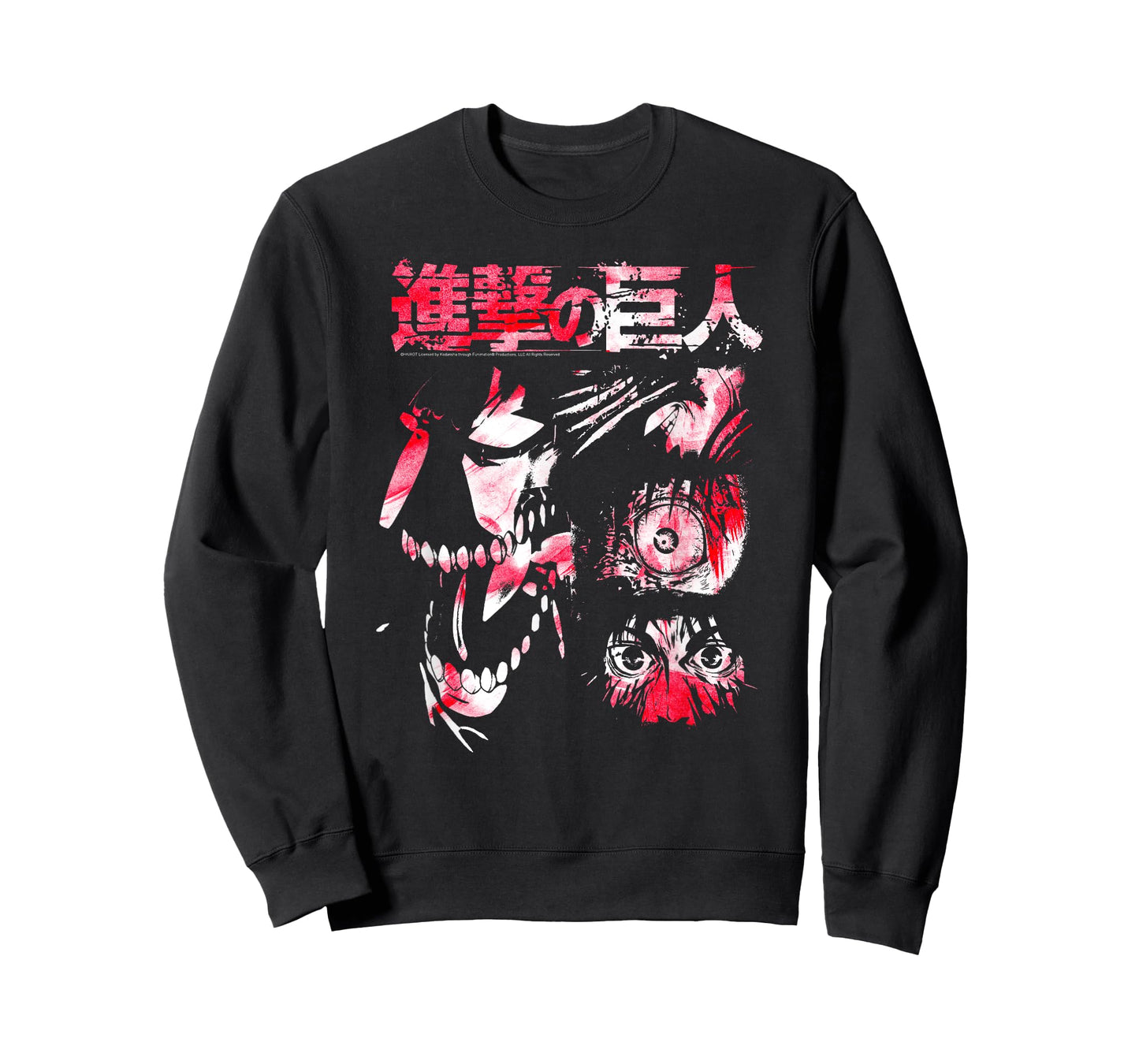 Attack on Titan Titan Transformation Watercolor Anime T-Shirt