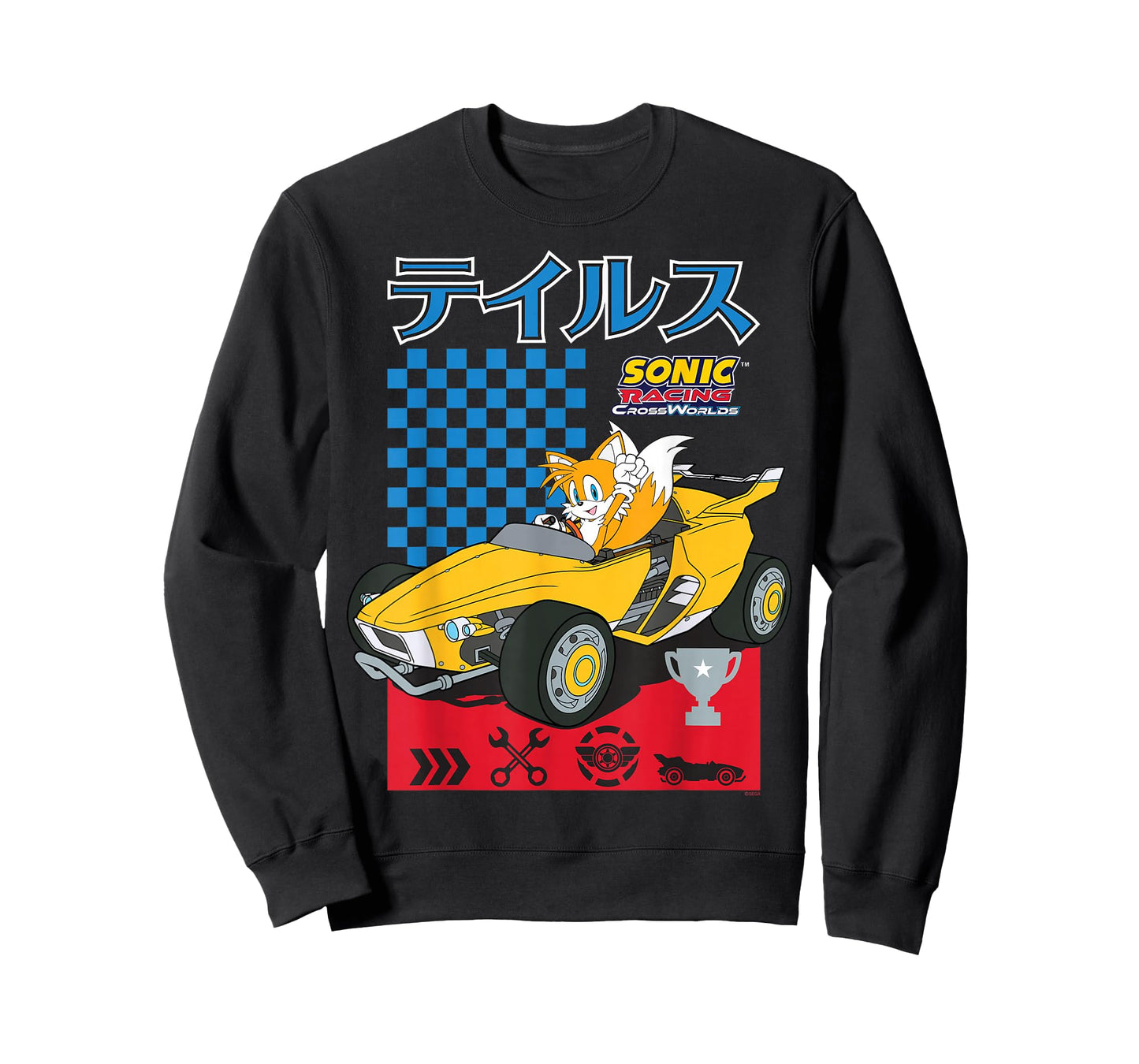 Sonic Racing CrossWorlds - Time to Drive Tails T-Shirt