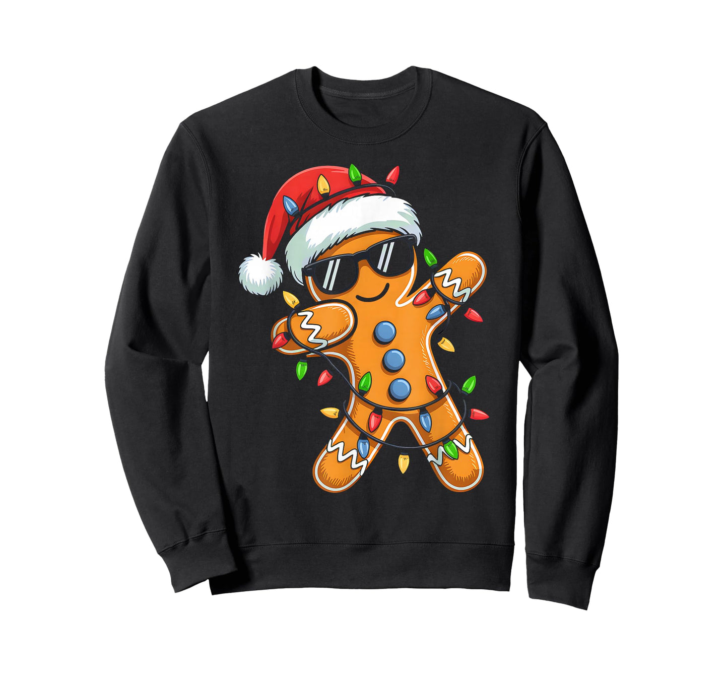 Dabbing Gingerbread Christmas Boys Girls Kids Funny Xmas Dab T-Shirt