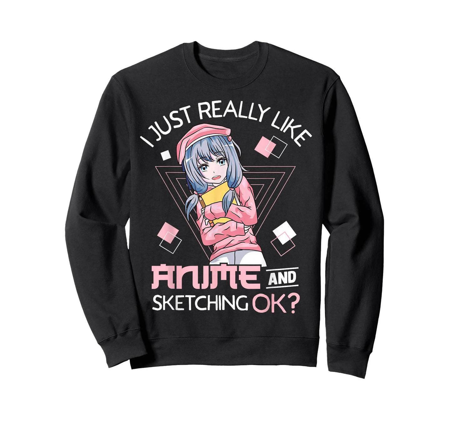 I Just Really Like Anime and Sketching Ok? T-Shirt