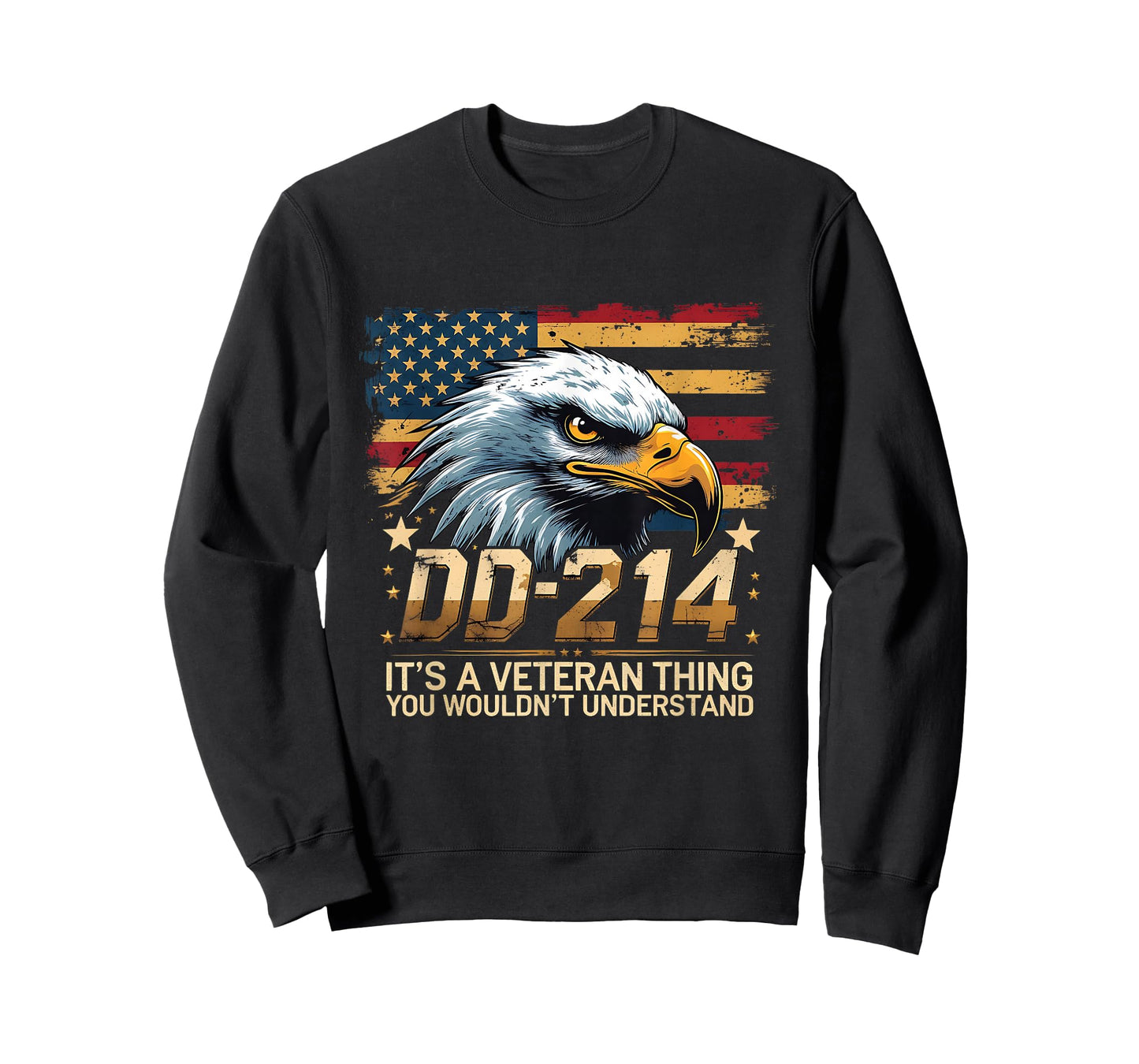 Proud Eagle Patriotic It’s A Veteran Thing T-Shirt