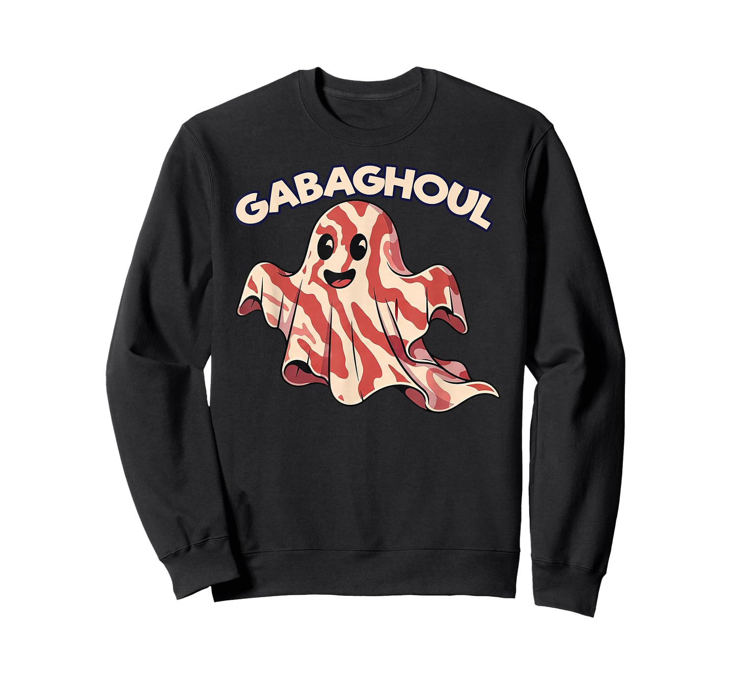 Gabaghoul Funny Italian Food Ghost Halloween Pun T-Shirt