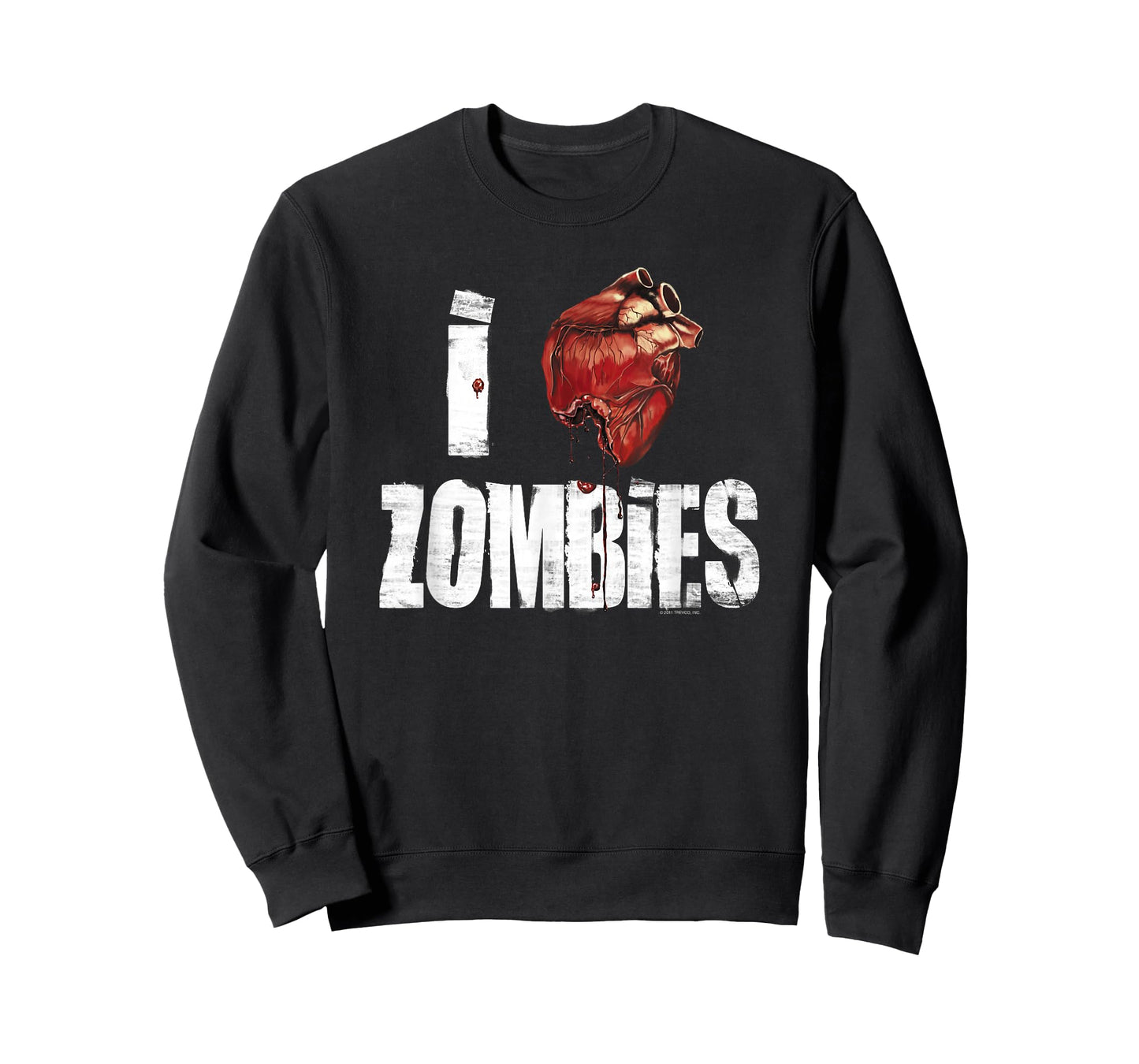 I Heart Zombies Adult T-Shirt T-Shirt