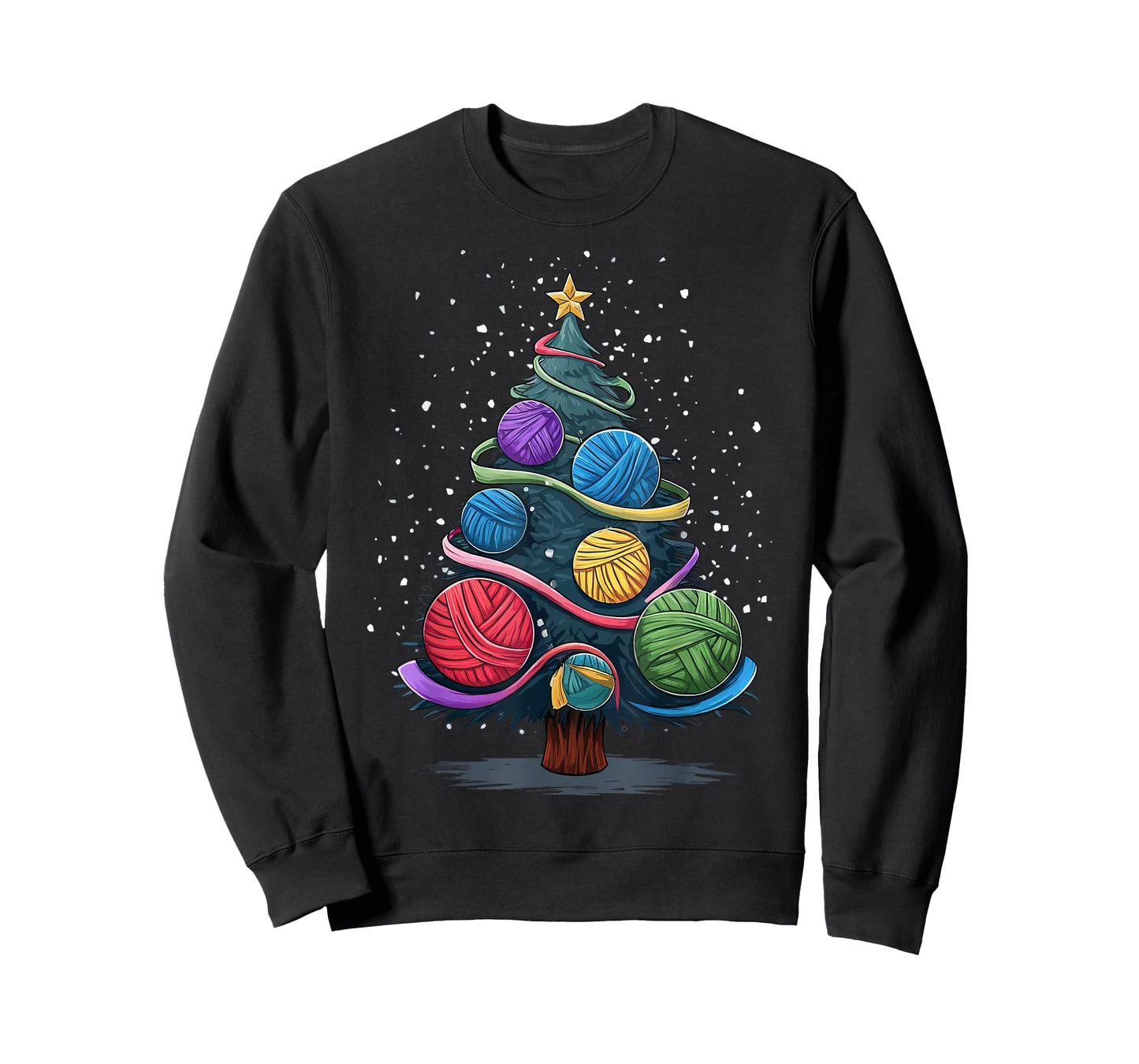 Yarn Christmas Tree T-Shirt