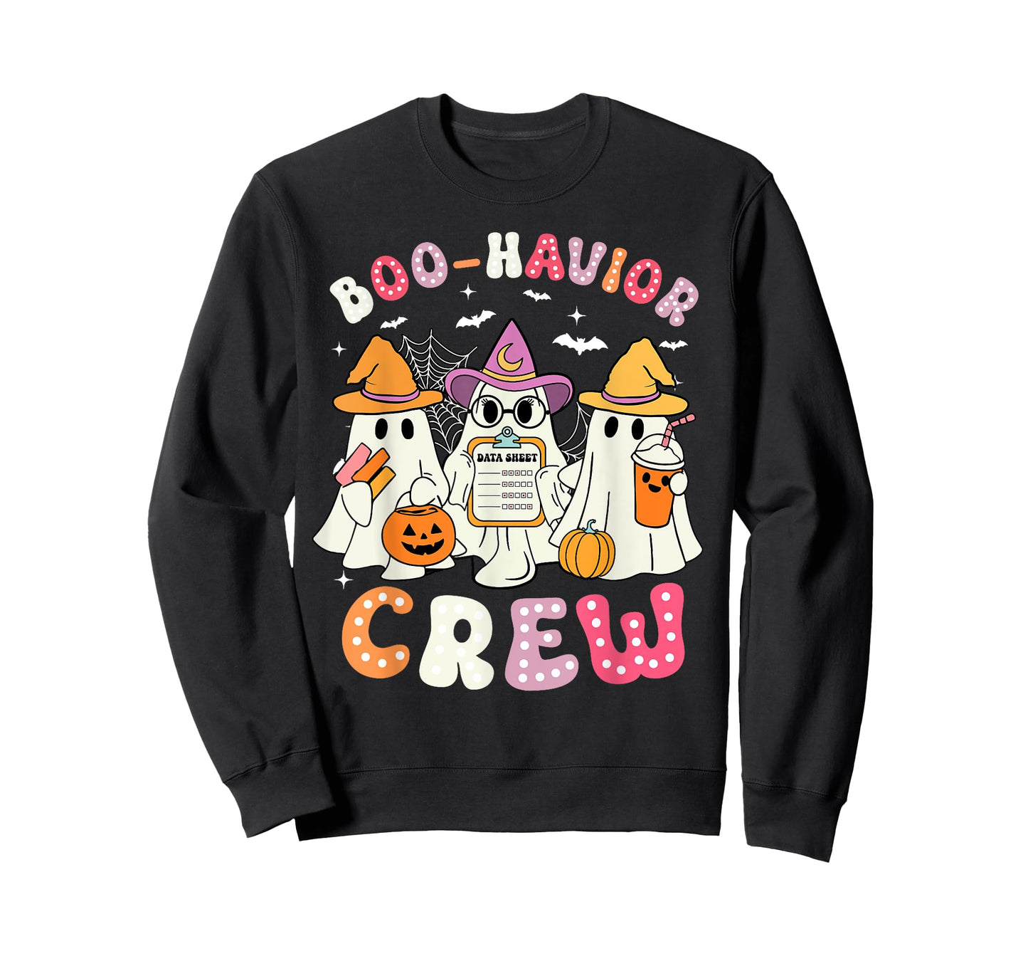 Boo Havior Crew Behavior Analyst Halloween ABA RBT T-Shirt