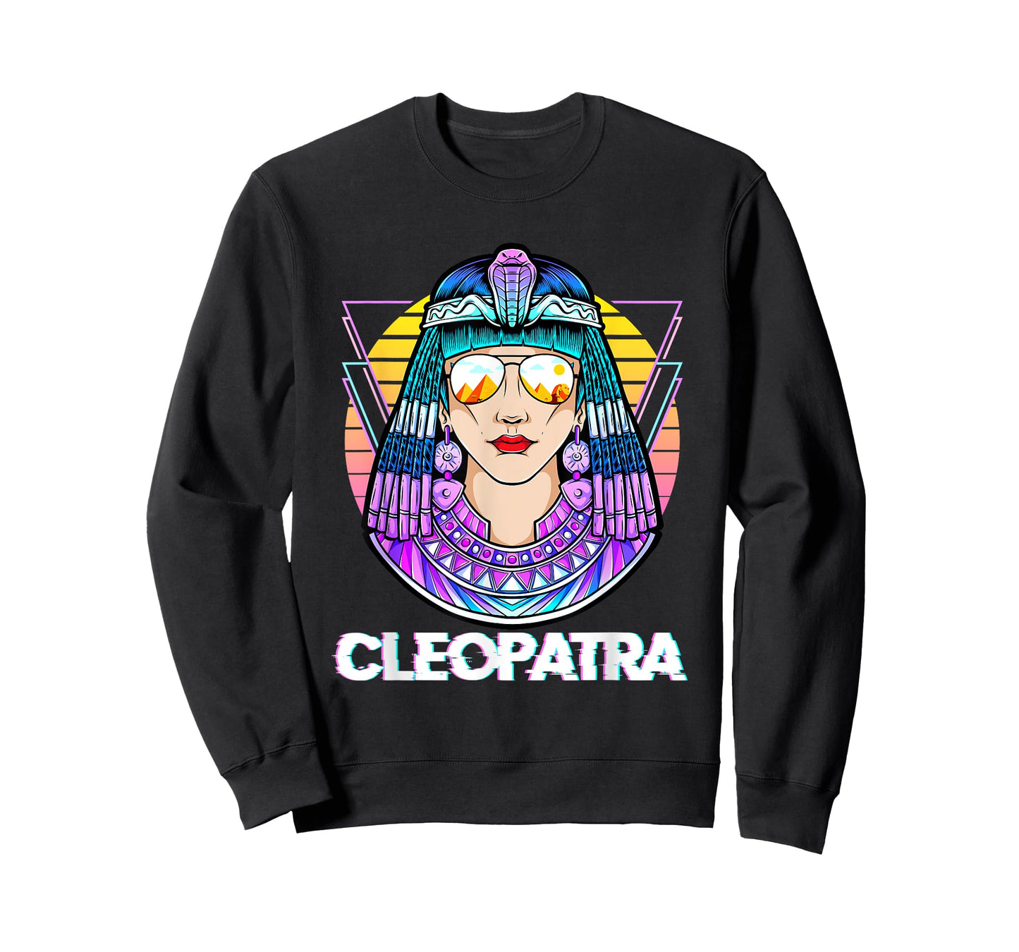 Cleopatra Ancient Egyptian Mythology Egypt God Retro Vintage T-Shirt