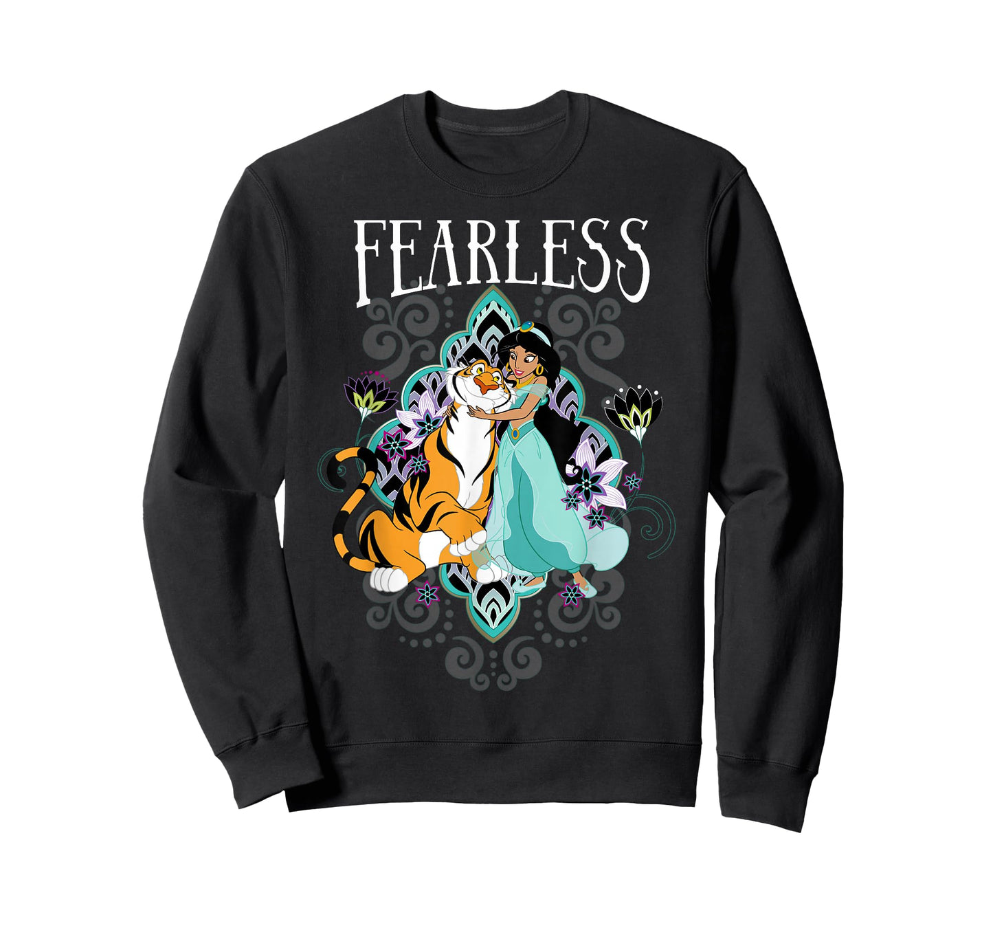 Disney Aladdin Jasmine and Rajah Fearless T-Shirt Small