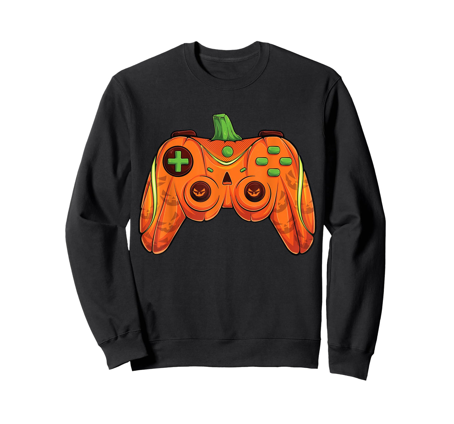 Halloween Gamer Pumpkin controller Video Gamer Kids Boys T-Shirt