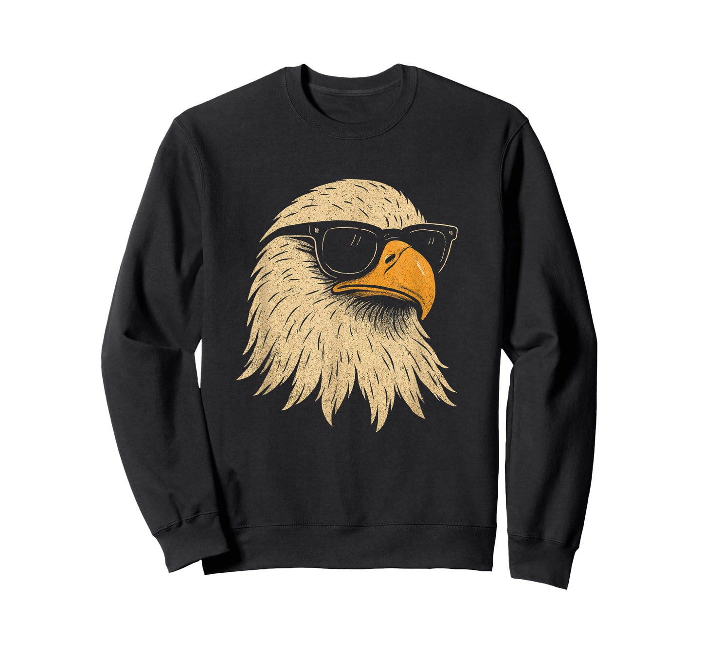 Cool Eagle Sunglasses Retro Vintage Patriotic Eagle T-Shirt