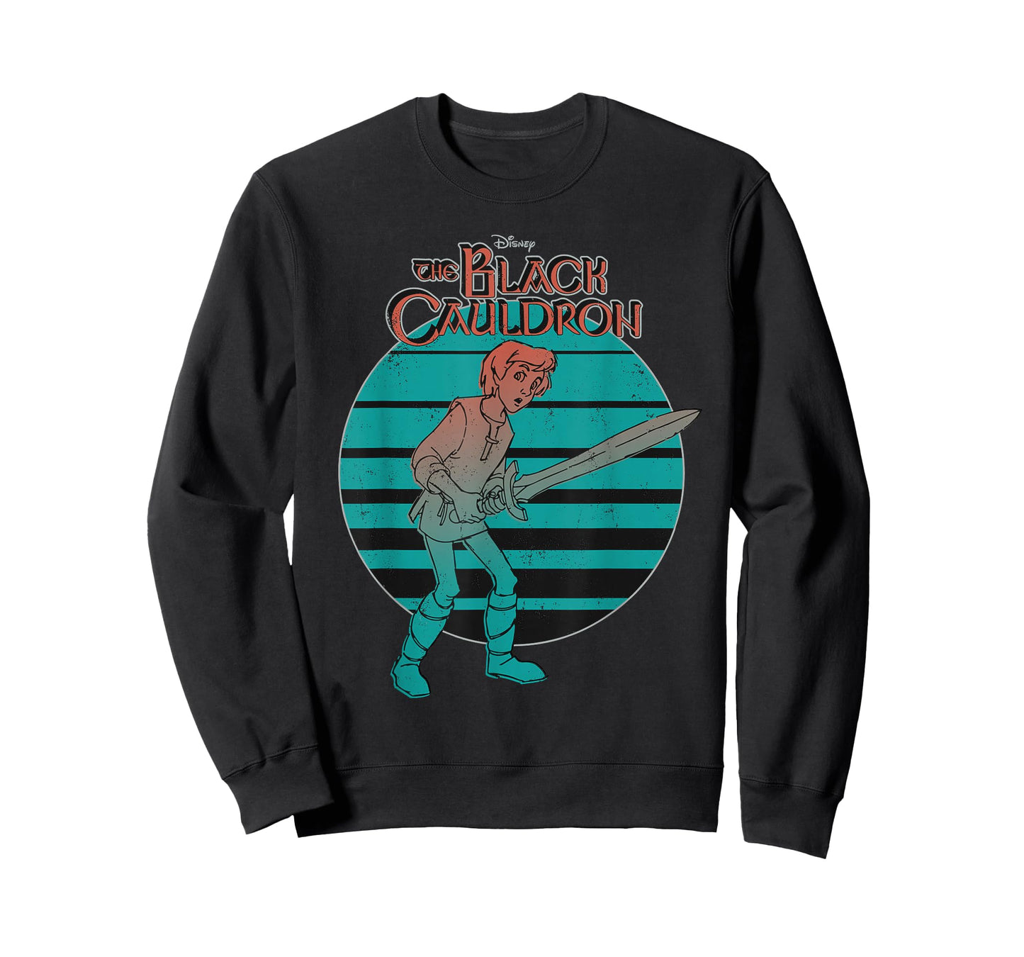 Disney The Black Cauldron Retro Movie Logo T-Shirt