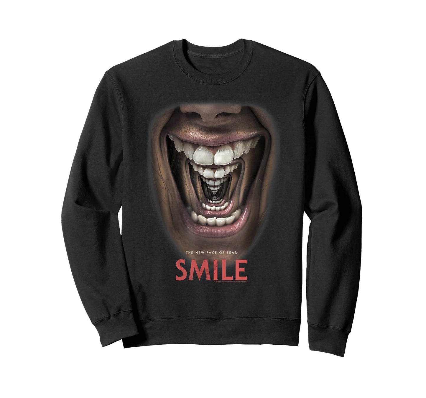 Smile Droste Mirror Effect Horror Movie Poster T-Shirt