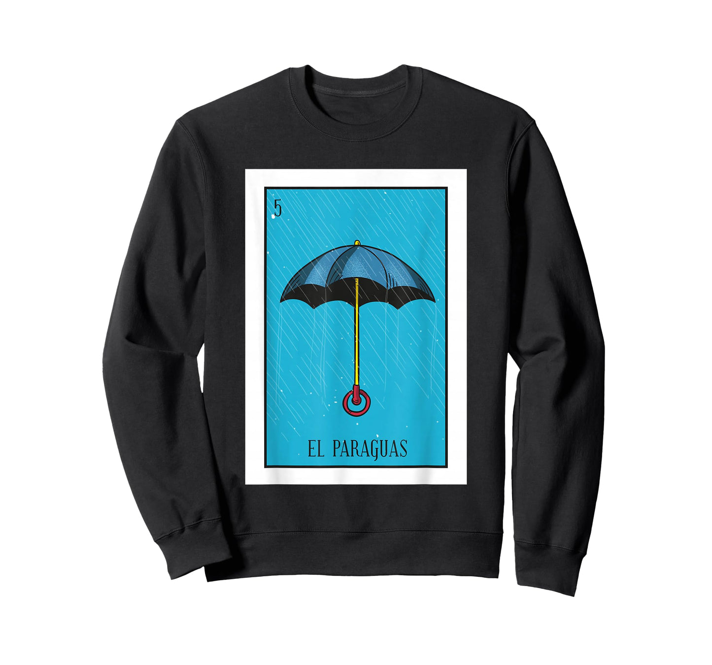 El Paraguas Lottery Gift The Umbrella Card Mexican Lottery T-Shirt