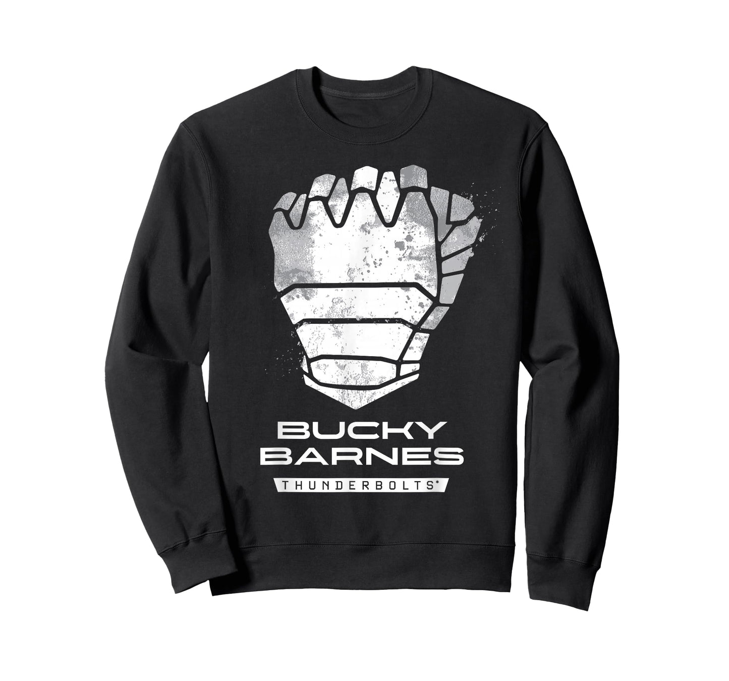 Marvel Thunderbolts Bucky Barnes Winter Soldier Hand Logo T-Shirt