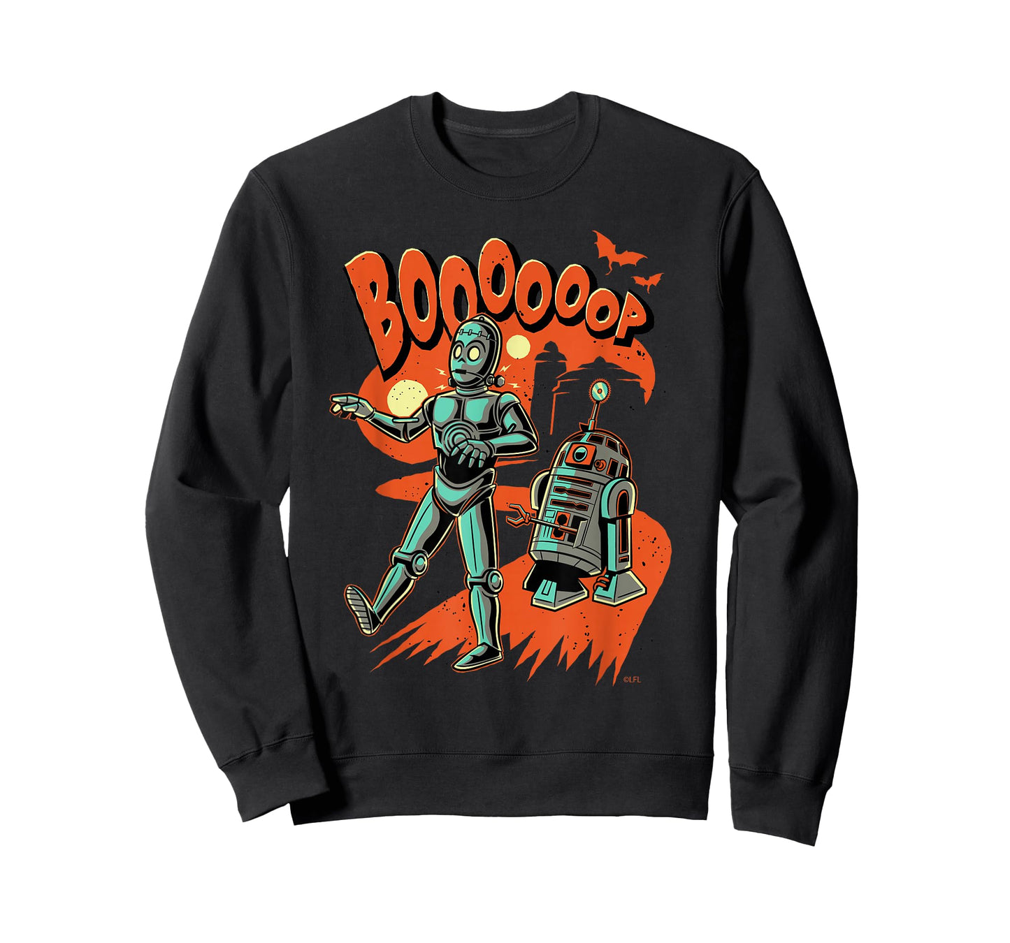 Star Wars R2-D2 & C-3PO Monster Droids Booooop Halloween T-Shirt