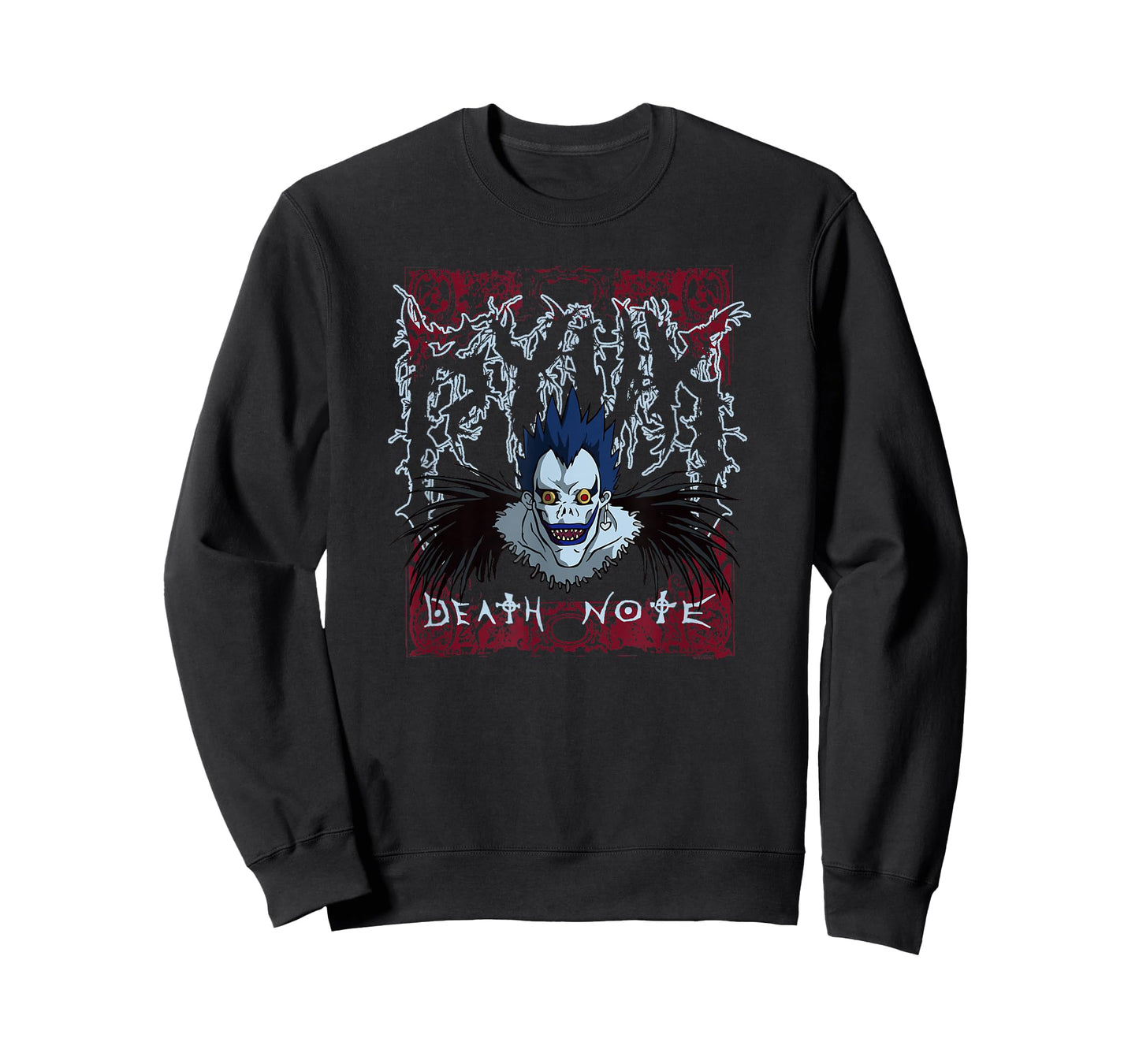 Death Note Heavy Metal Shinigami Ryuk Anime T-Shirt