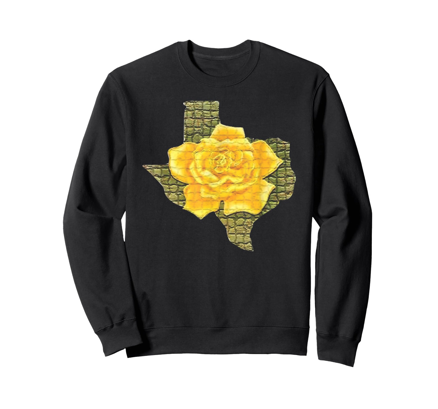 Awesome Yellow Rose Of Texas Pattern Flower T-Shirt T-Shirt