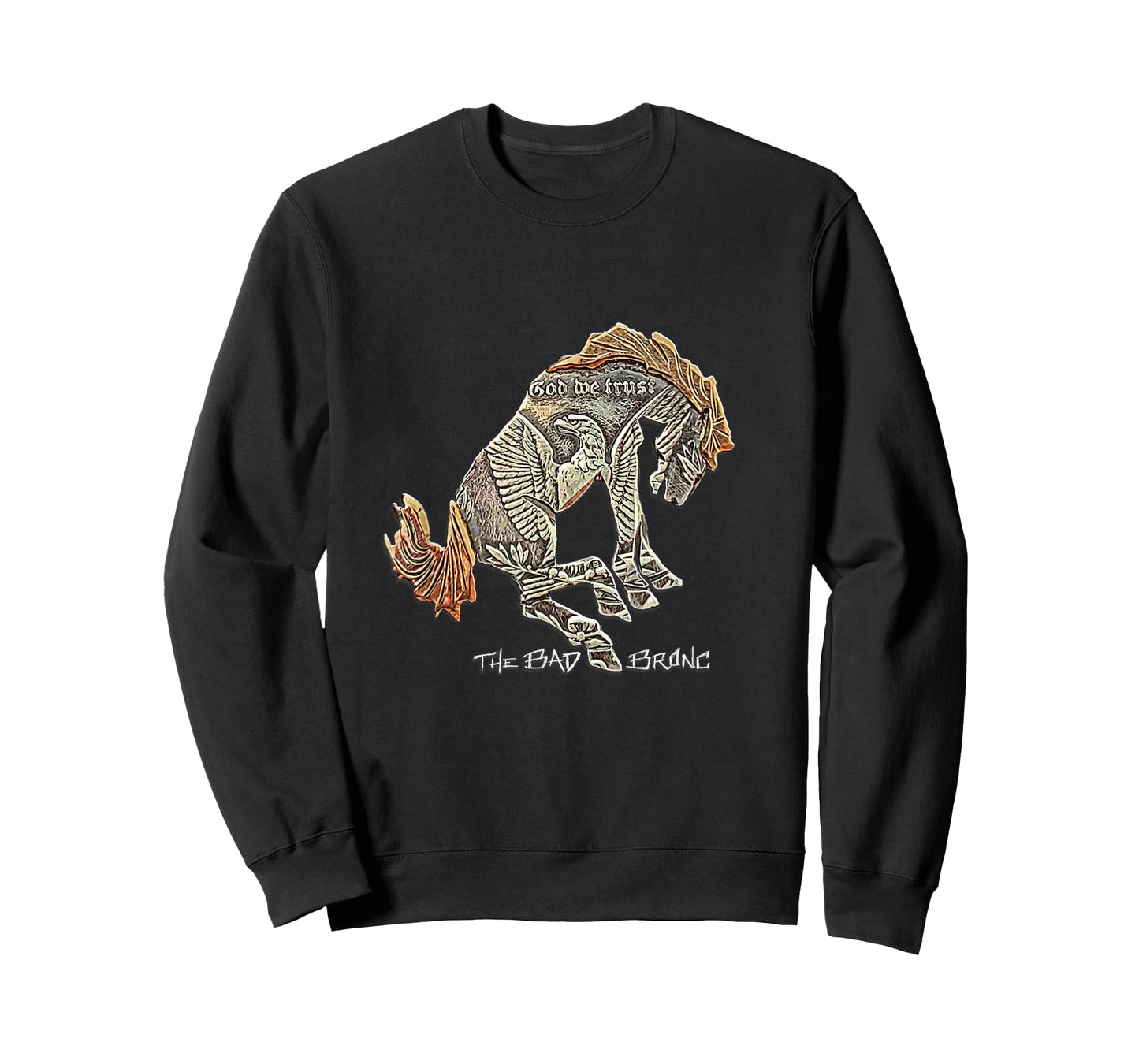 God We Trust Bronc T-Shirt