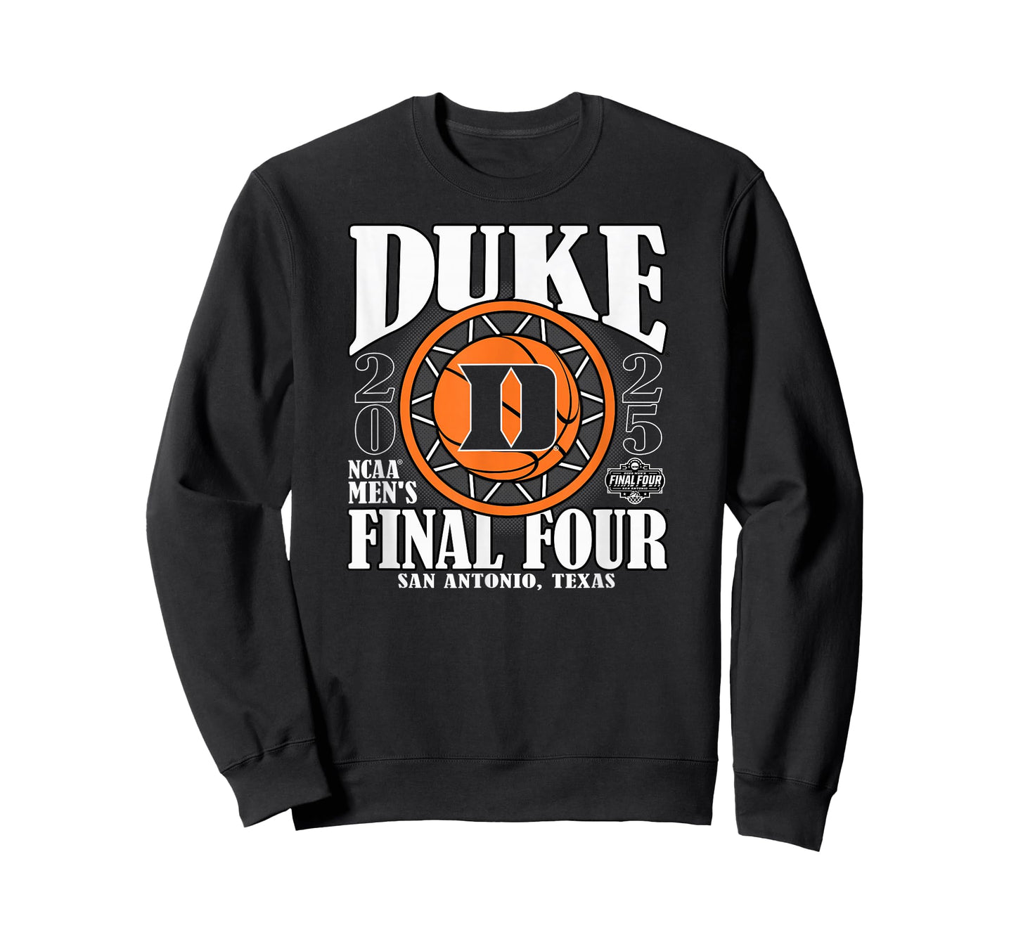 Duke Blue Devils Final Four 2025 Men's Basketball Dunk Royal T-Shirt