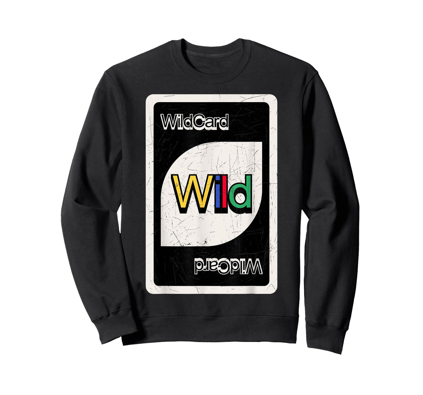 Always Be The Wildcard - Retro Re-Design Wild Card T-Shirt