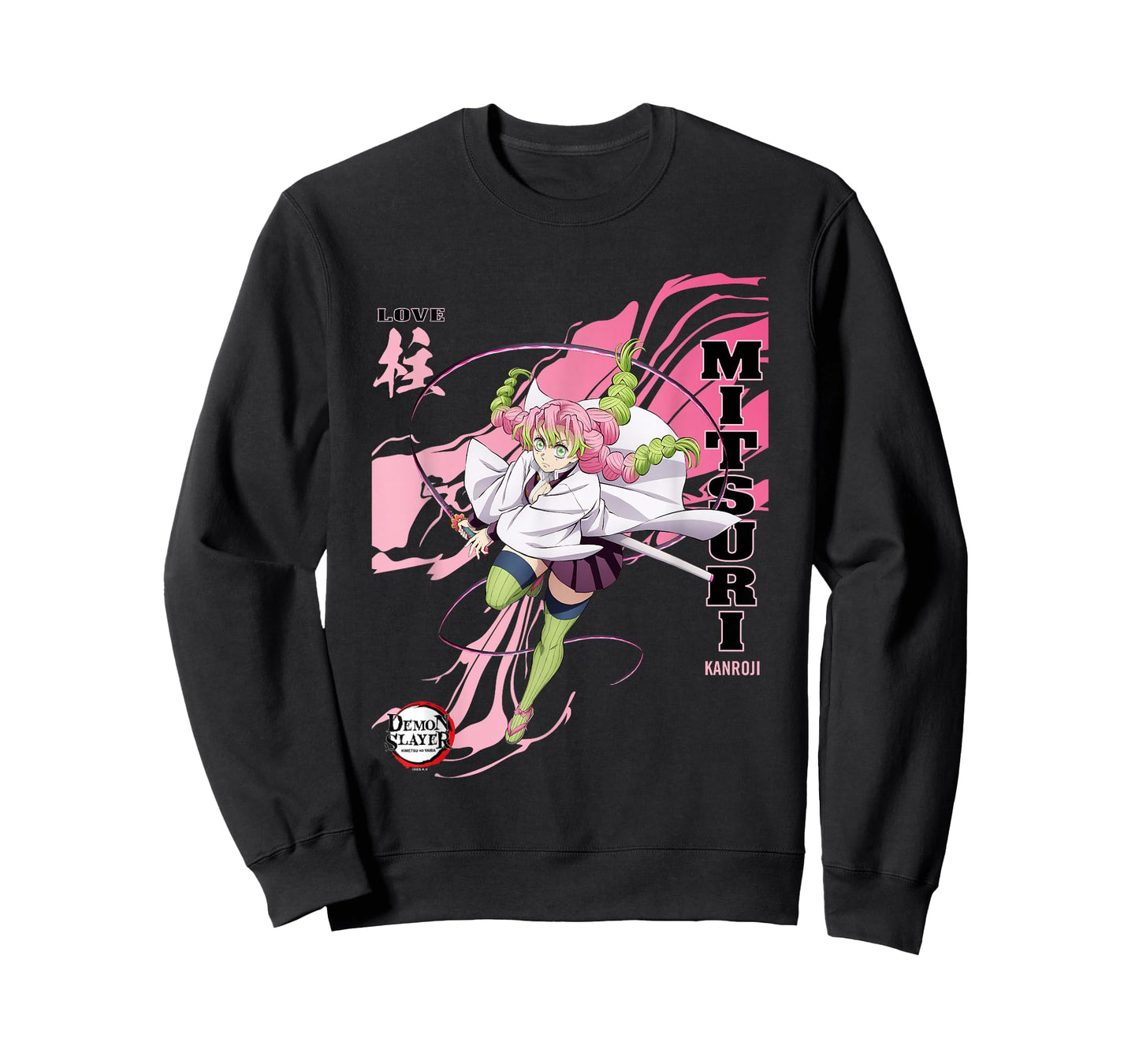 Demon Slayer: Infinity Castle Mitsuri Kanroji Love Art T-Shirt