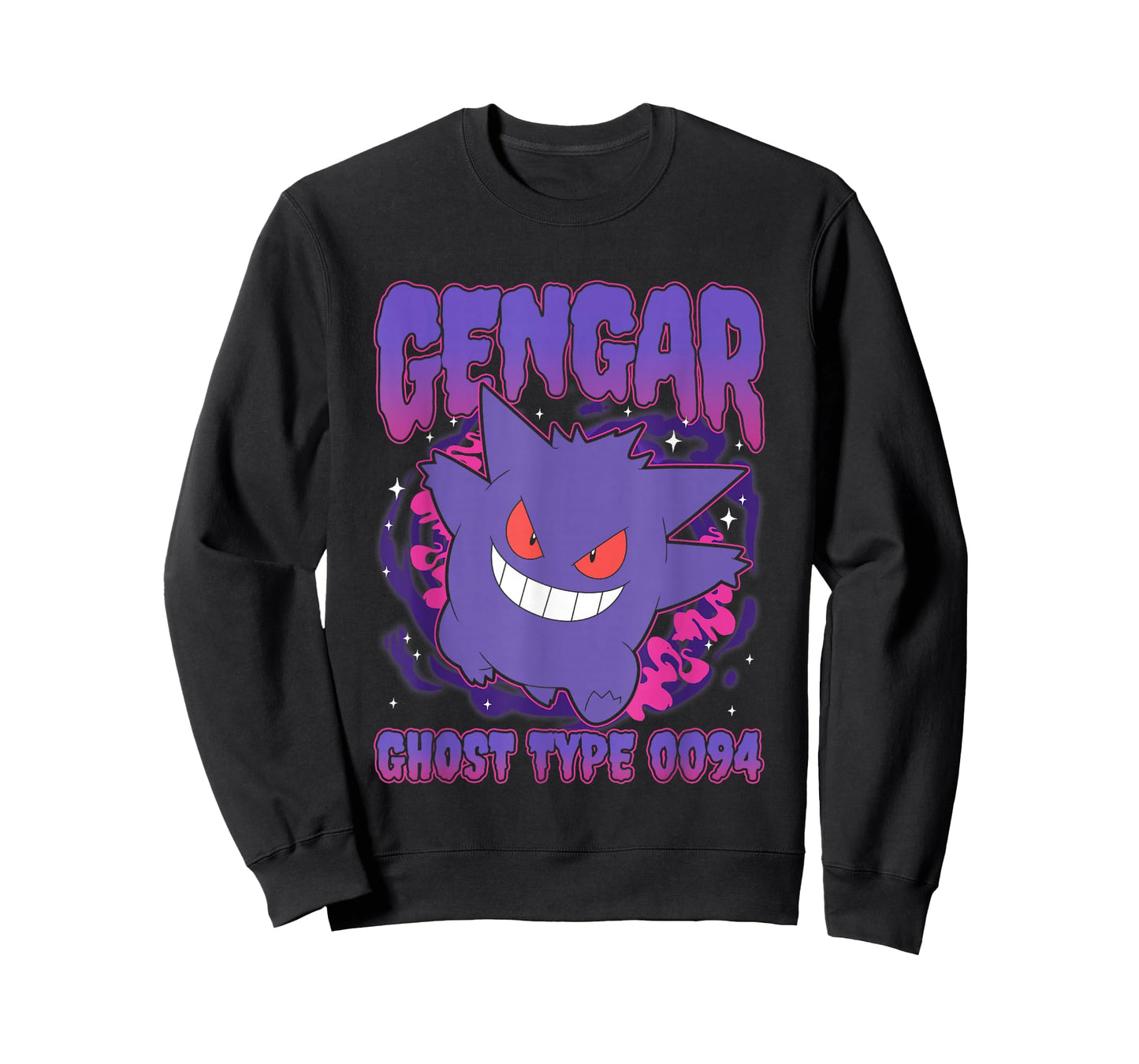 Pokémon Gengar Ghost Type 0094 Spooky Poster T-Shirt