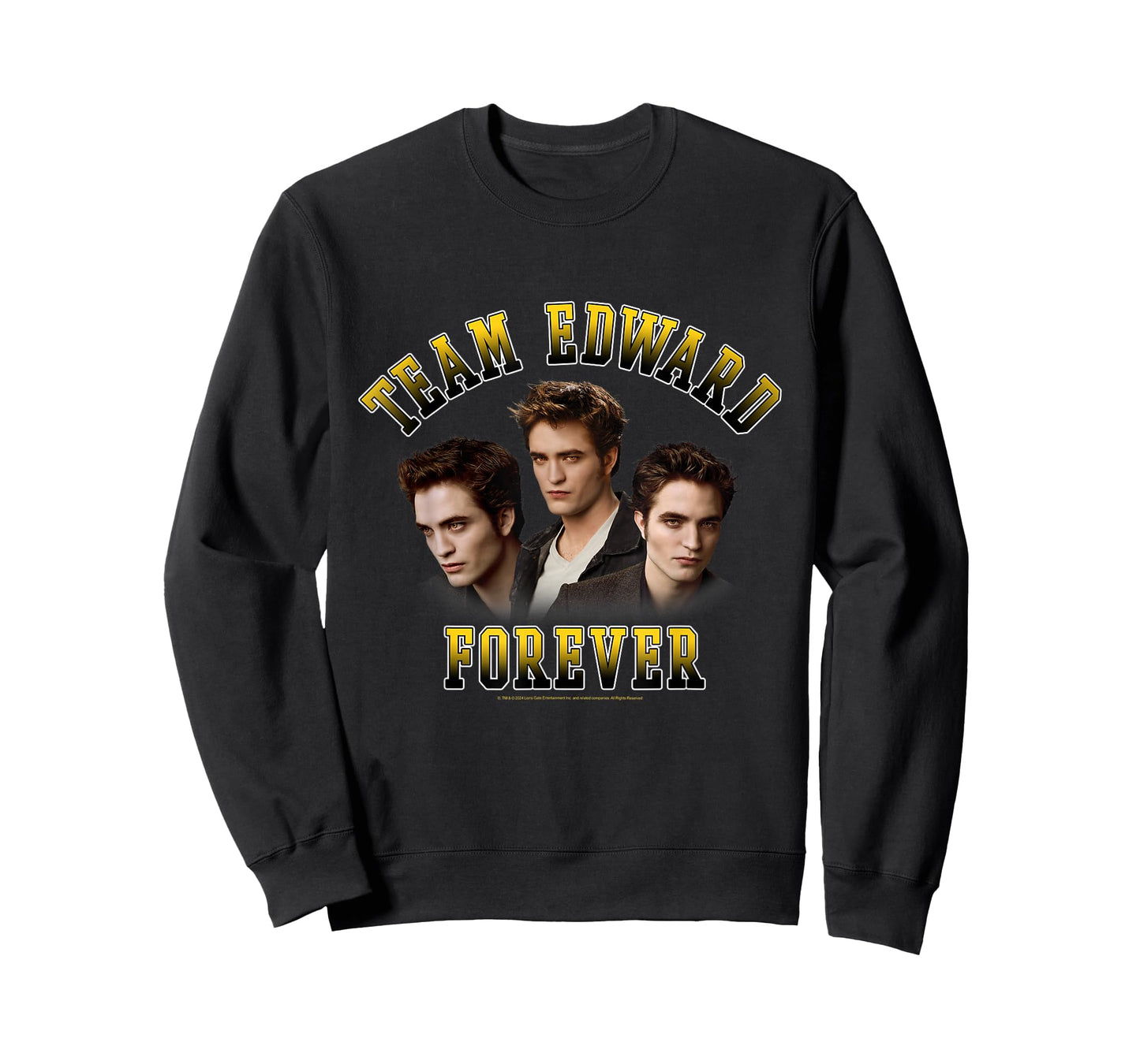 Twilight Team Edward Forever Portrait Collage Vampire Movie T-Shirt