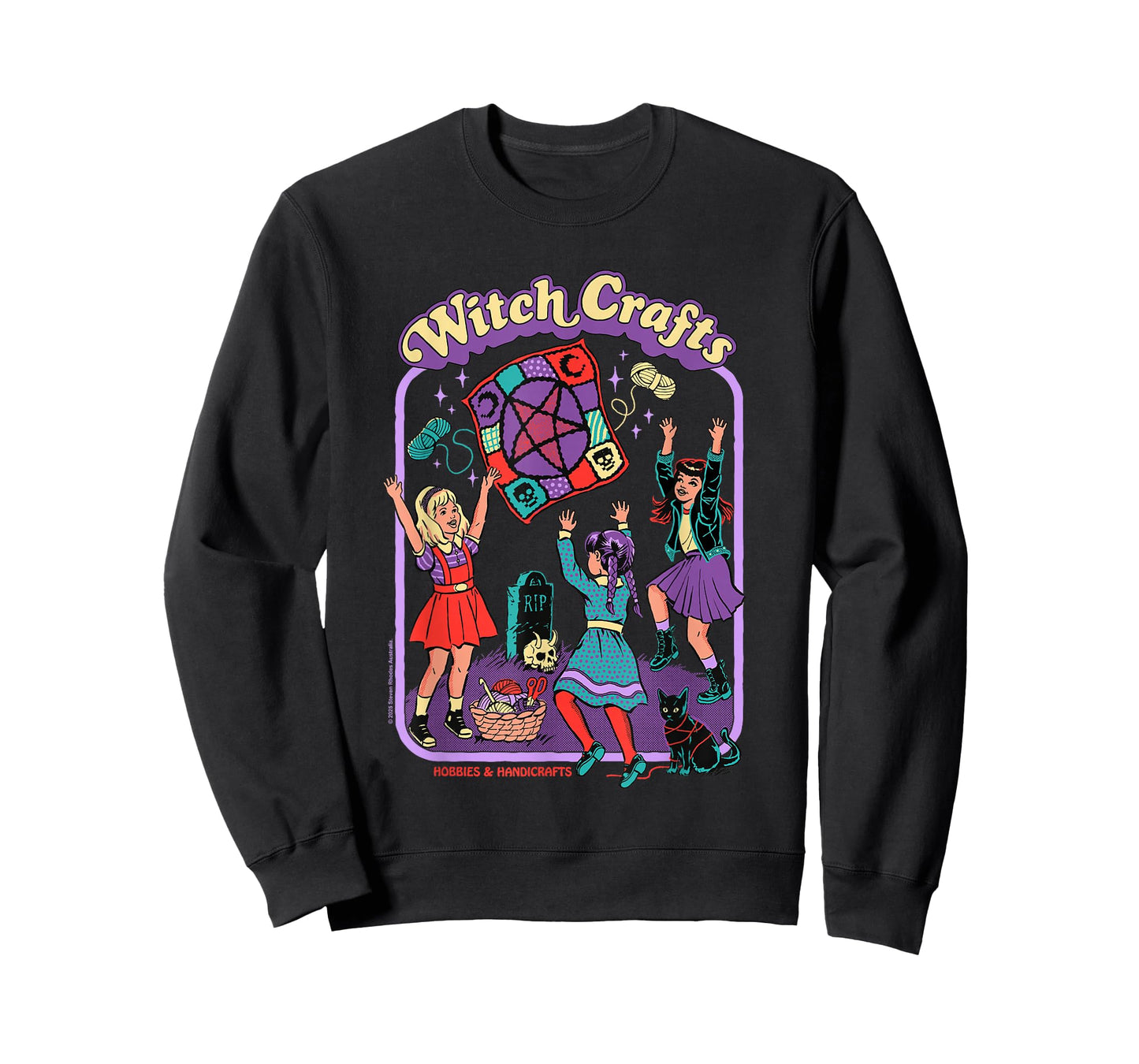 Witch Crafts Sarcastic Retro Vintage Funny Adult Humor T-Shirt