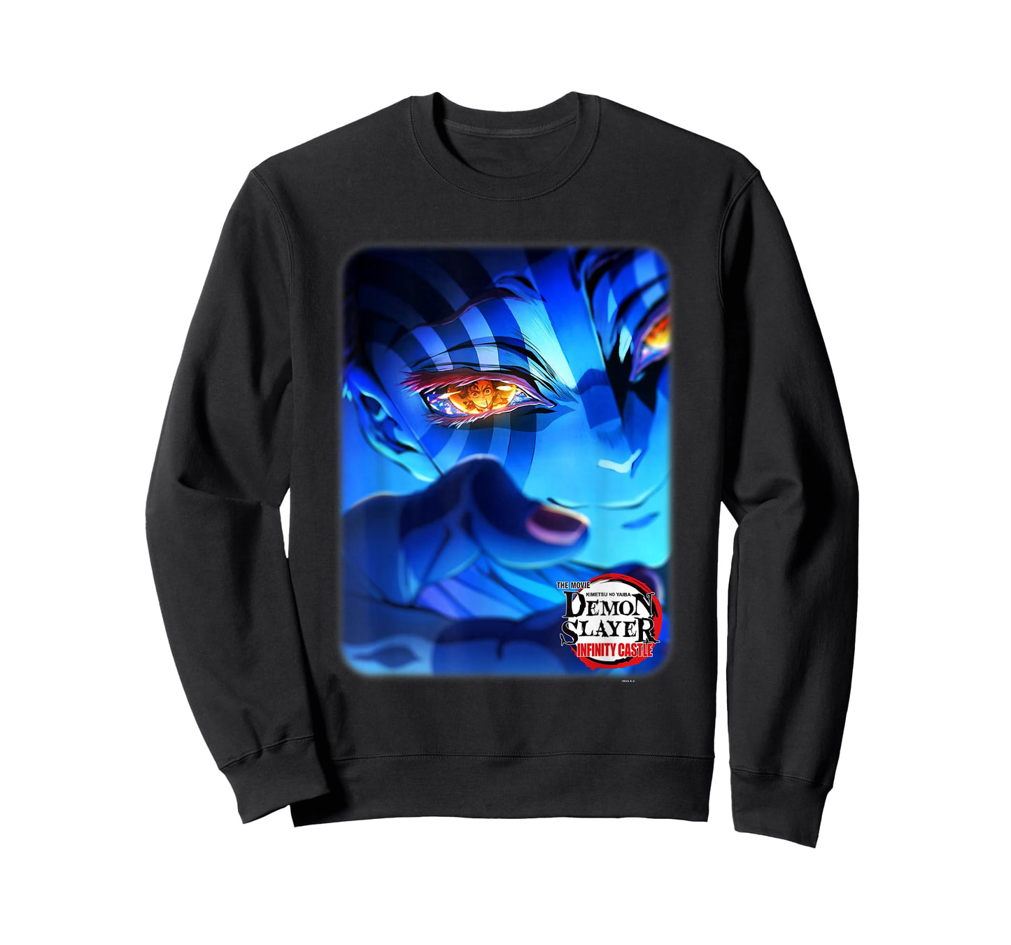 Demon Slayer: Infinity Castle Akaza Eye Reflection Art T-Shirt