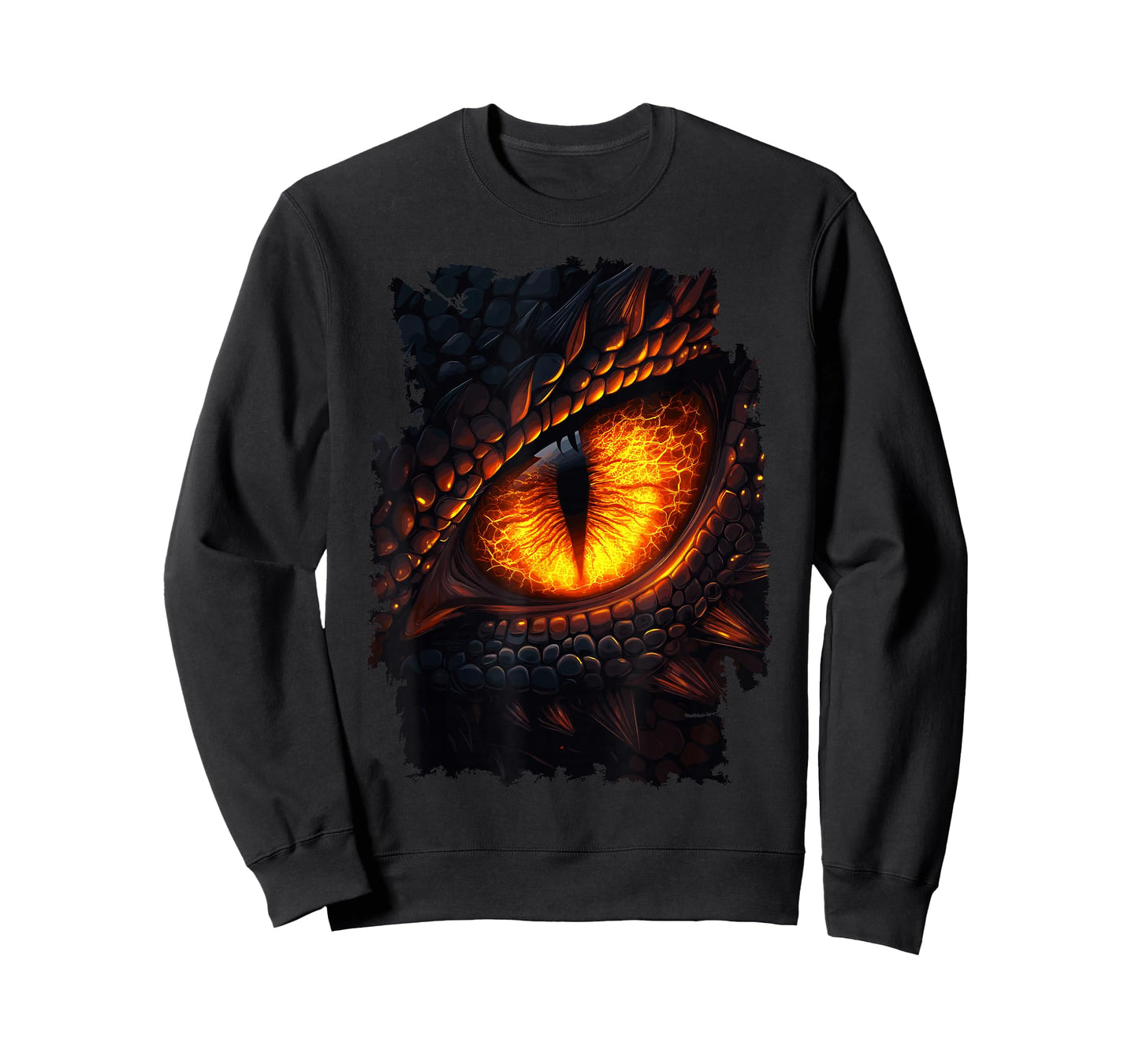 Fiery Dragon Eye with Scales T-Shirt