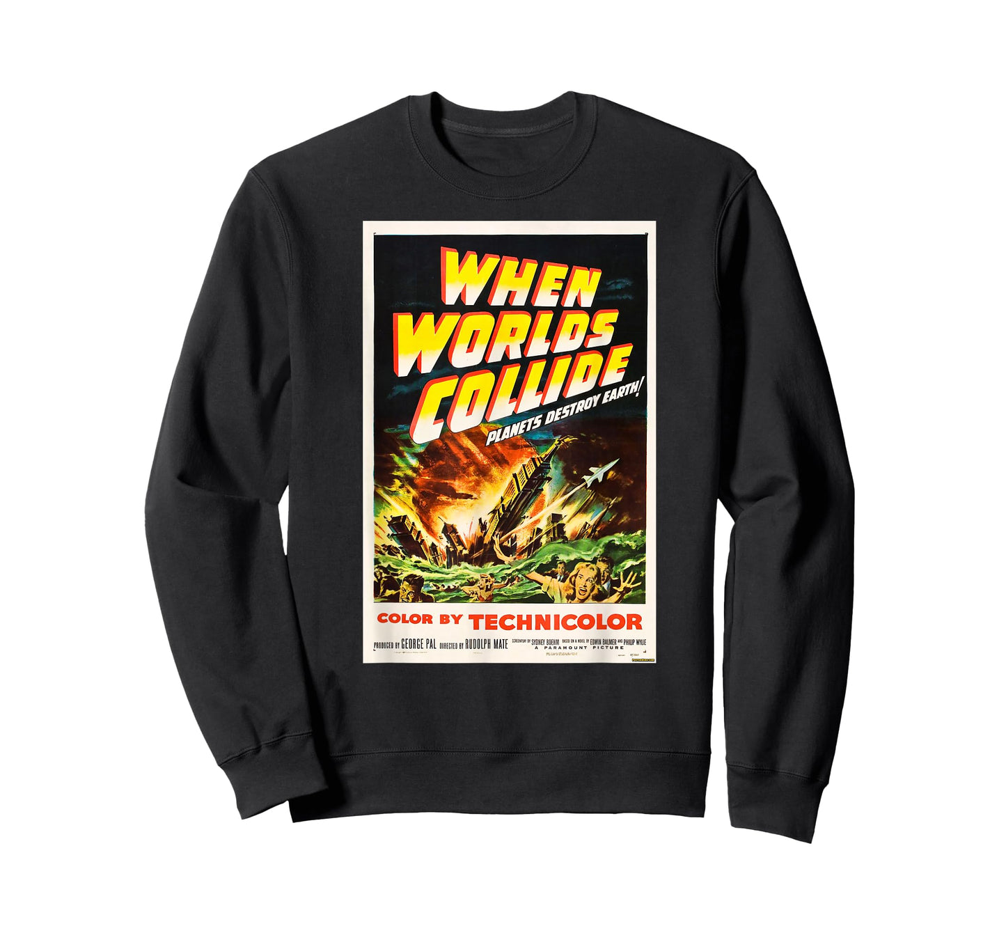 When Worlds Collide - Vintage Movie Poster T-Shirt