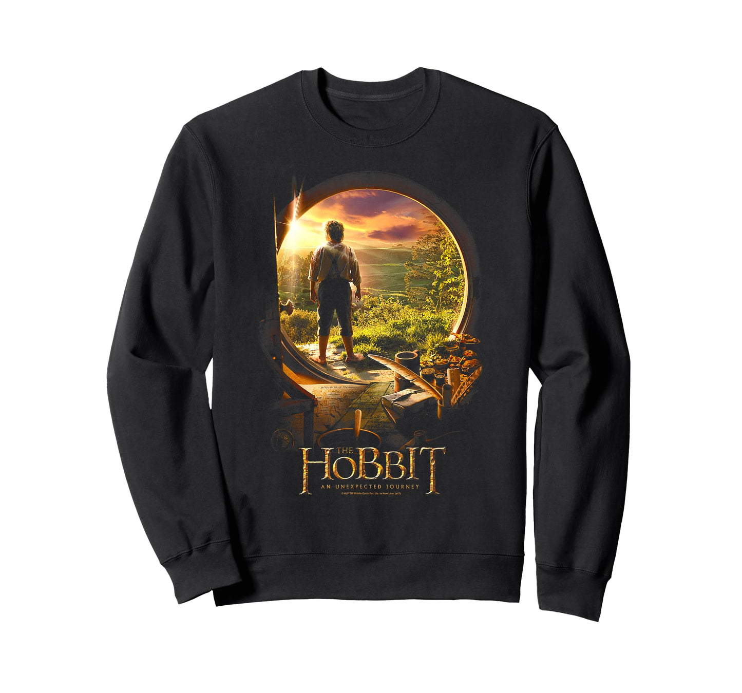 Hobbit Bilbo in Door T-Shirt