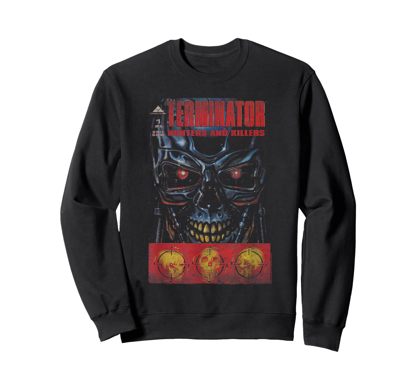 The Terminator Hunters & Killers Vintage Illustration Movie T-Shirt