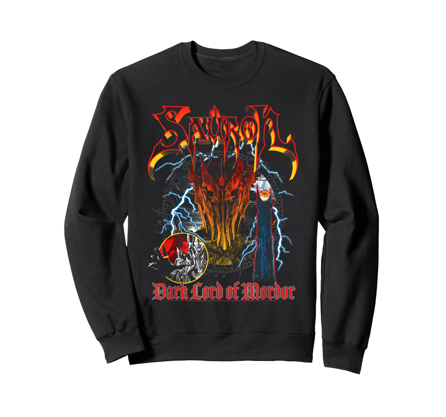 Lord of The Rings: Fellowship of The Ring Heavy Metal Sauron T-Shirt