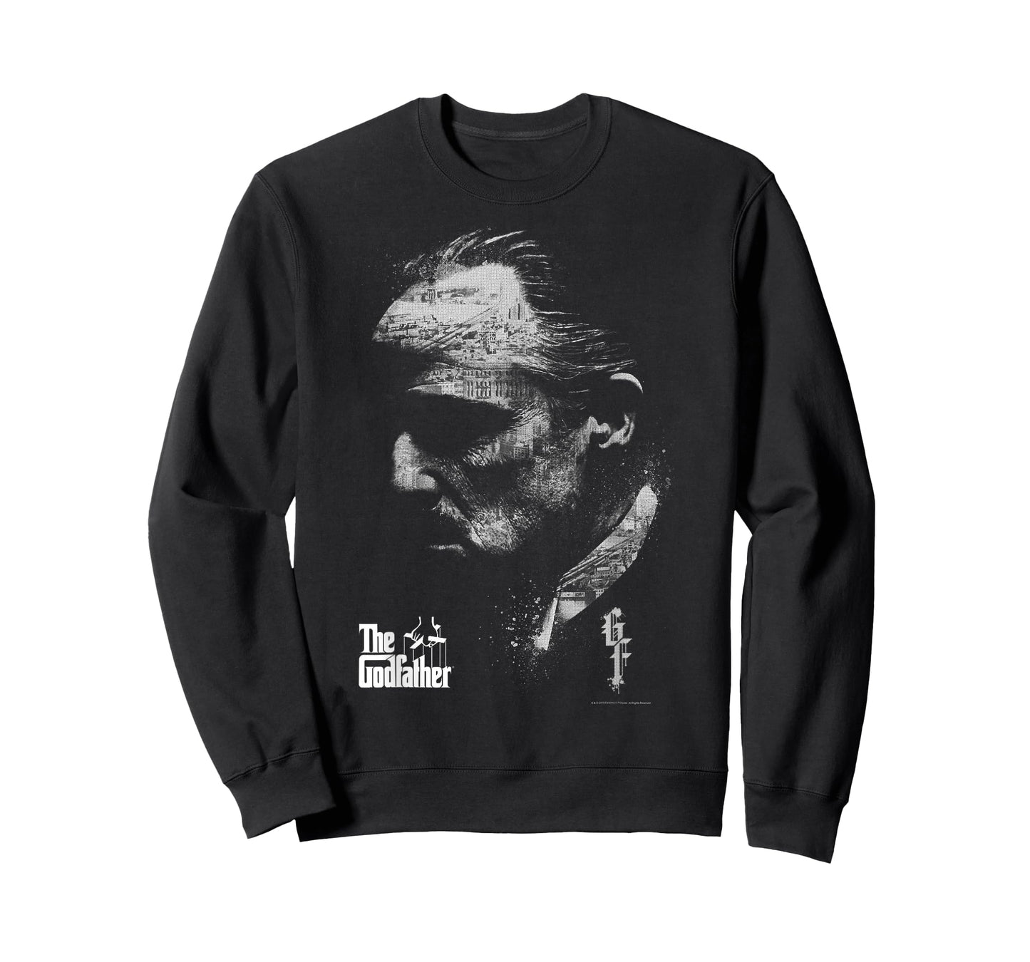 The Godfather Don Vito Corleone Profile Portrait T-Shirt