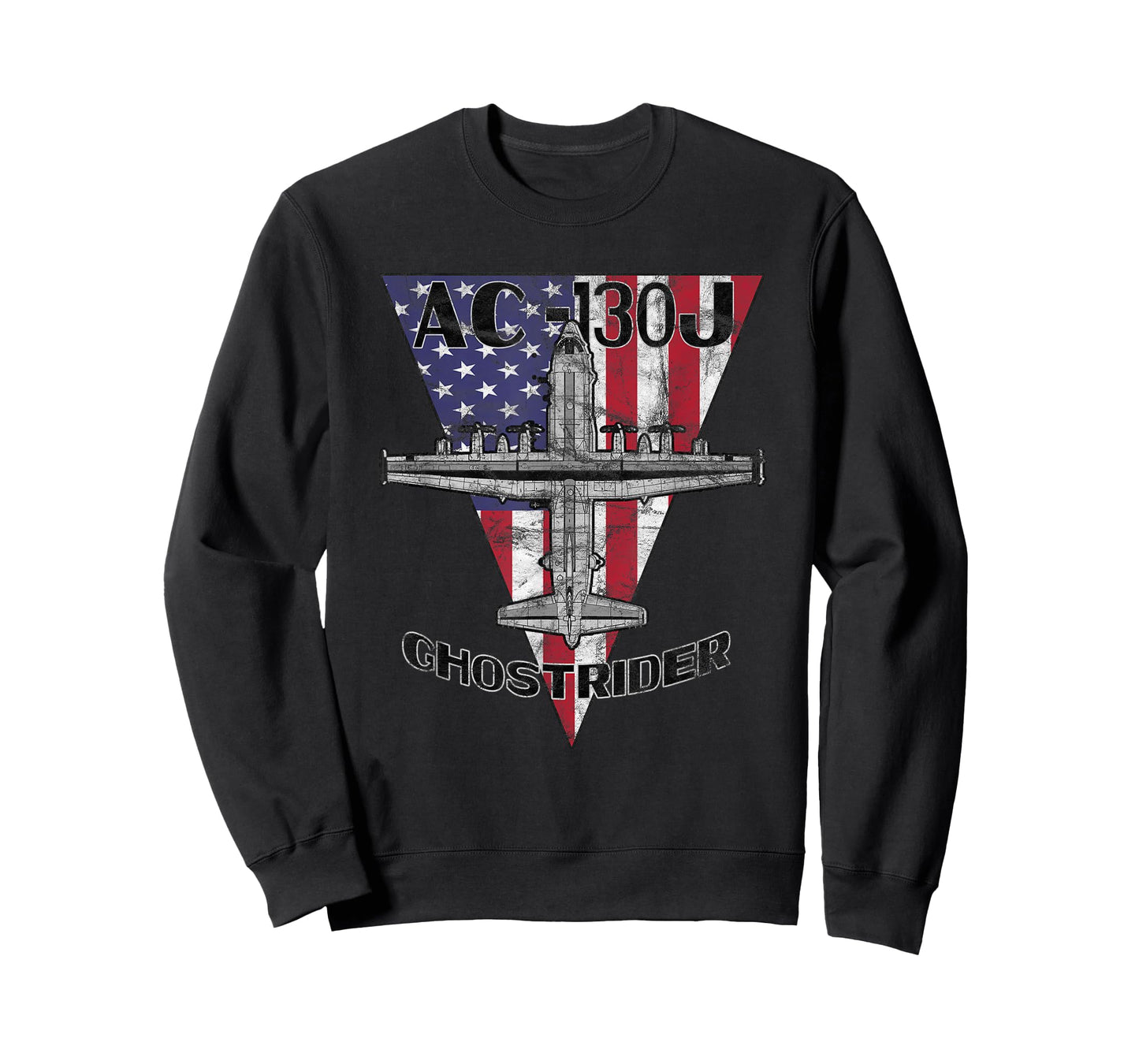 AC-130 J Ghostrider Military Airplane Patriotic Vintage T-Shirt