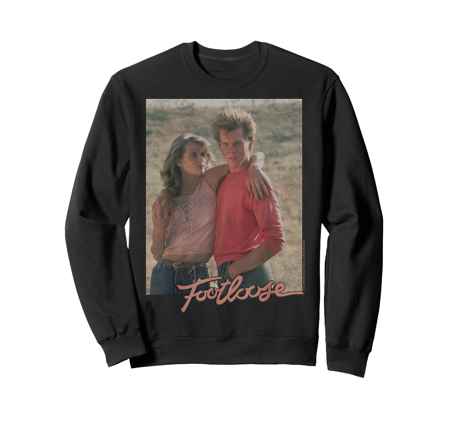 Footloose Ren McCormack Ariel Moore Portrait Title Logo T-Shirt