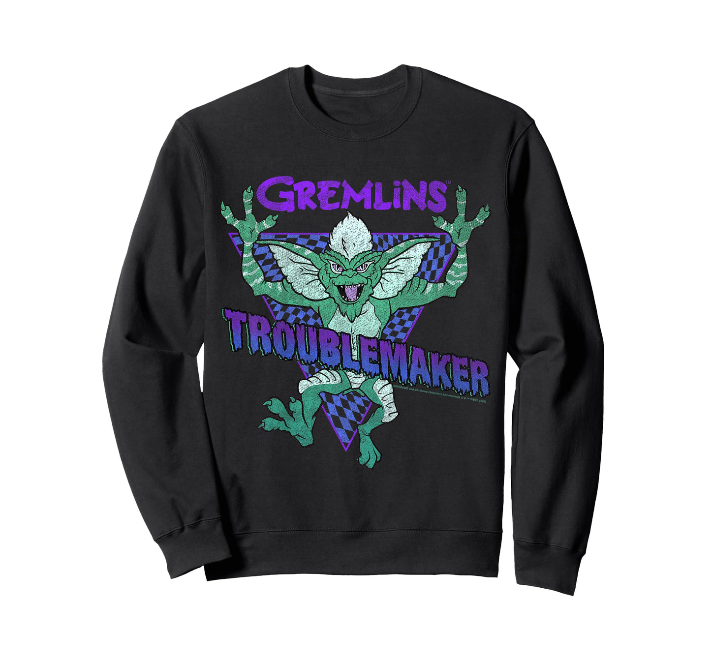 Kids Gremlins Stripe Troublemaker Portrait T-Shirt