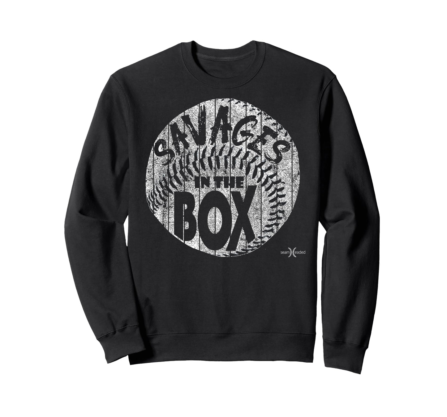 Vintage Savages in the Box Baseball T-Shirt