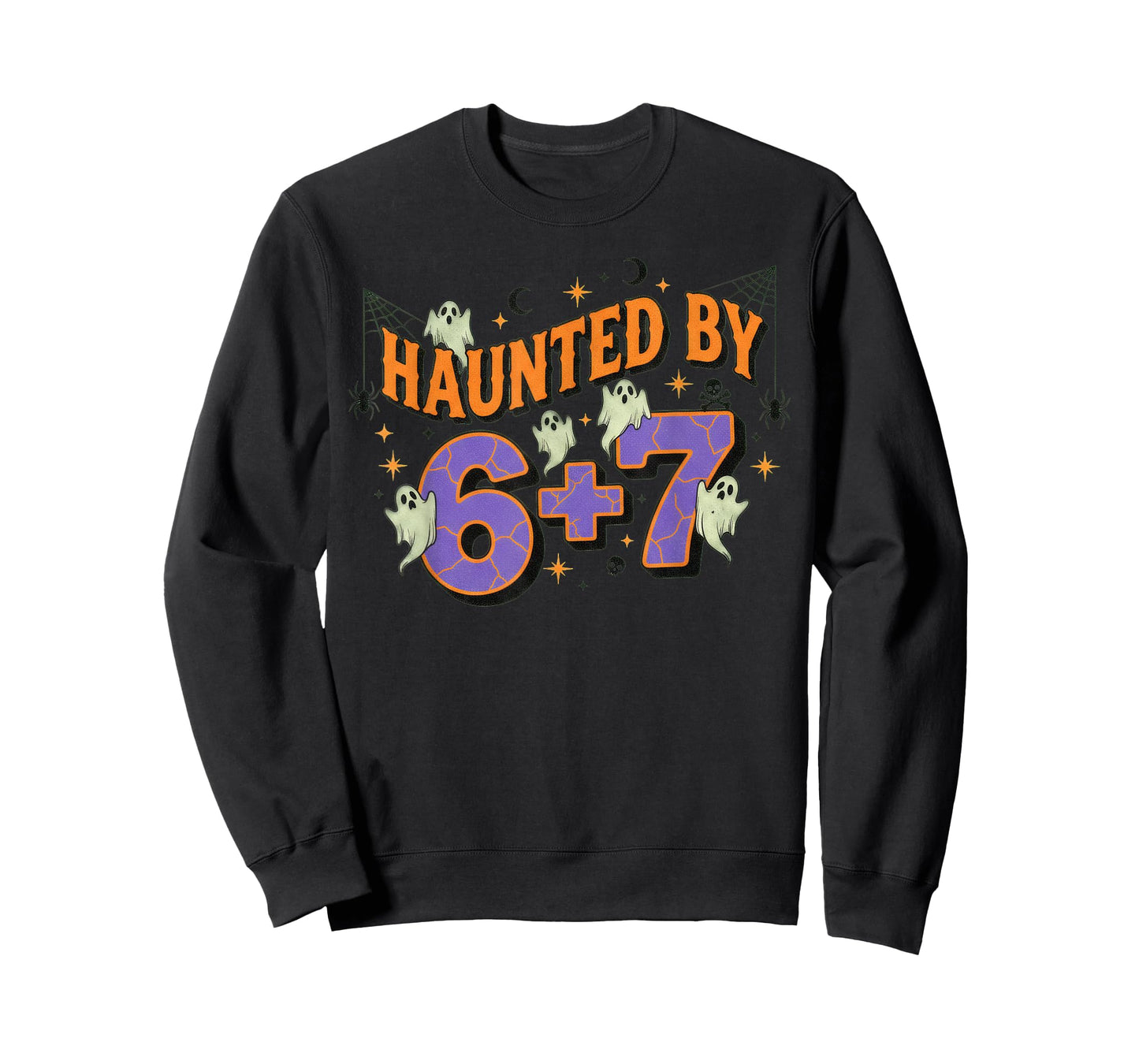 67 Meme Halloween Costume Haunted by 6-7 T-Shirt