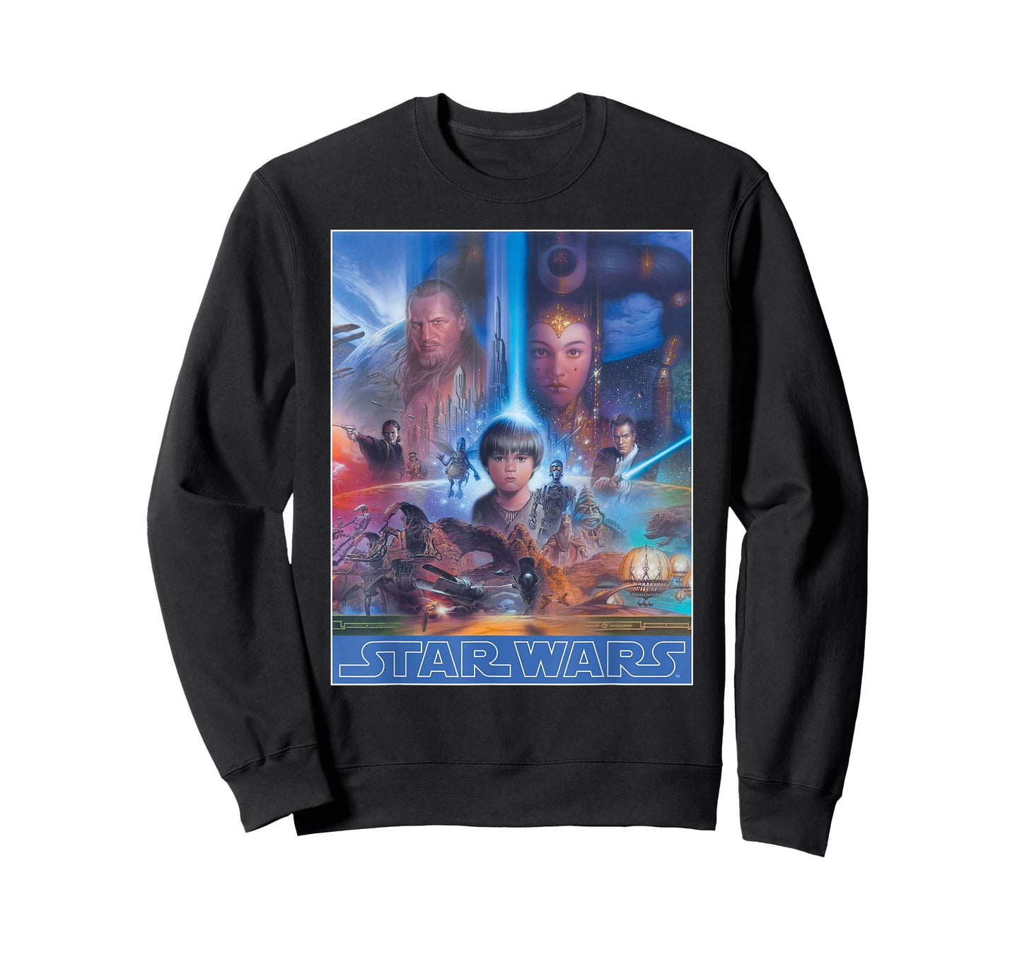 Star Wars Episode I The Phantom Menace Poster T-Shirt