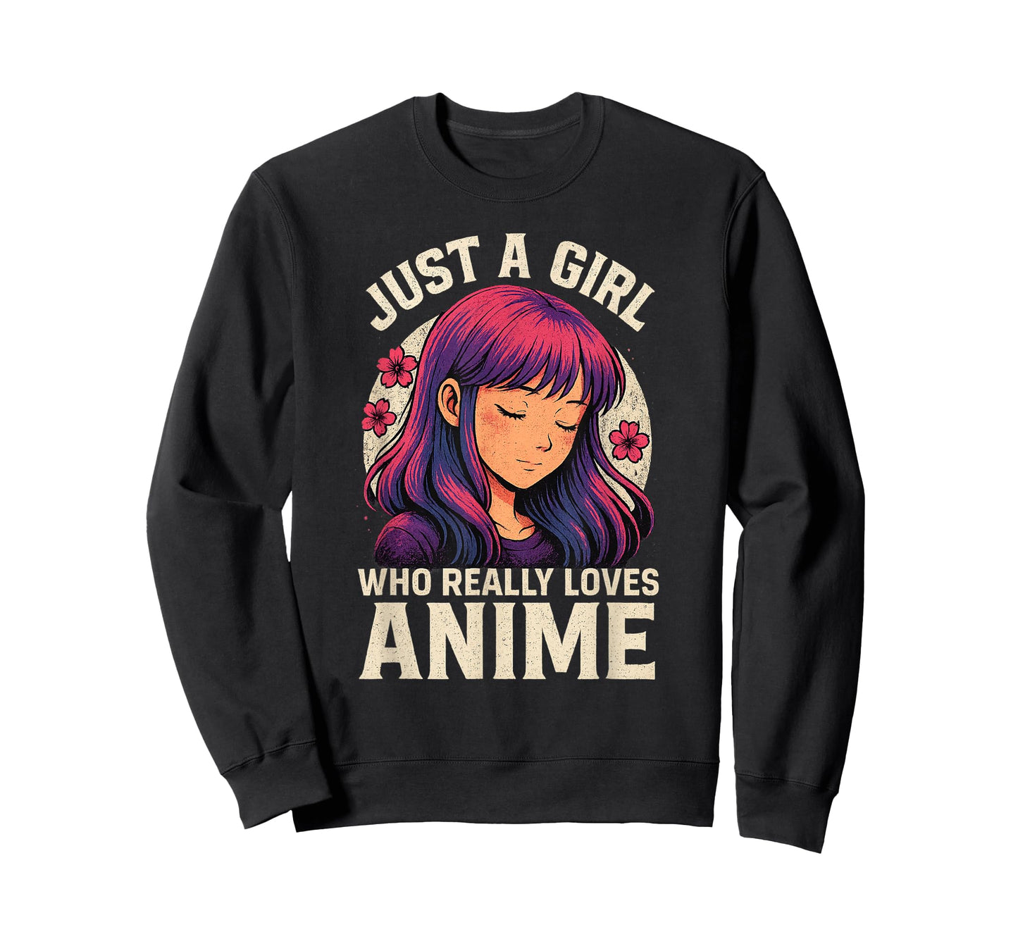 Anime Gifts for Teen Girls Just A Girl Who Loves Anime T-Shirt