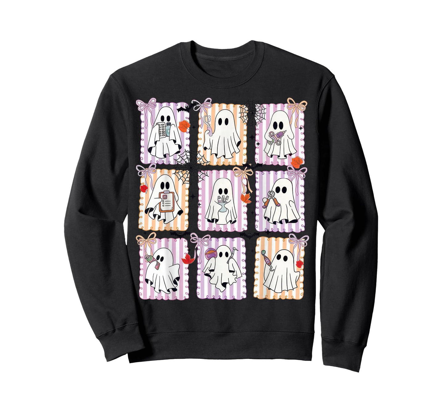 Halloween Dental Squad Ghost Pediatric Dentist Coquette T-Shirt