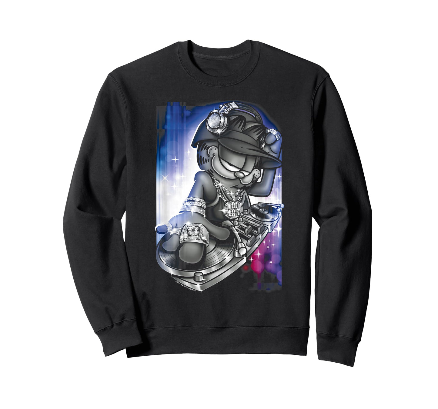 Garfield DJ Lazy T-Shirt