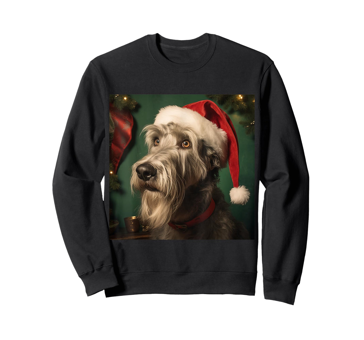 Christmas Irish Wolfhound - Irish Wolfhound Christmas T-Shirt