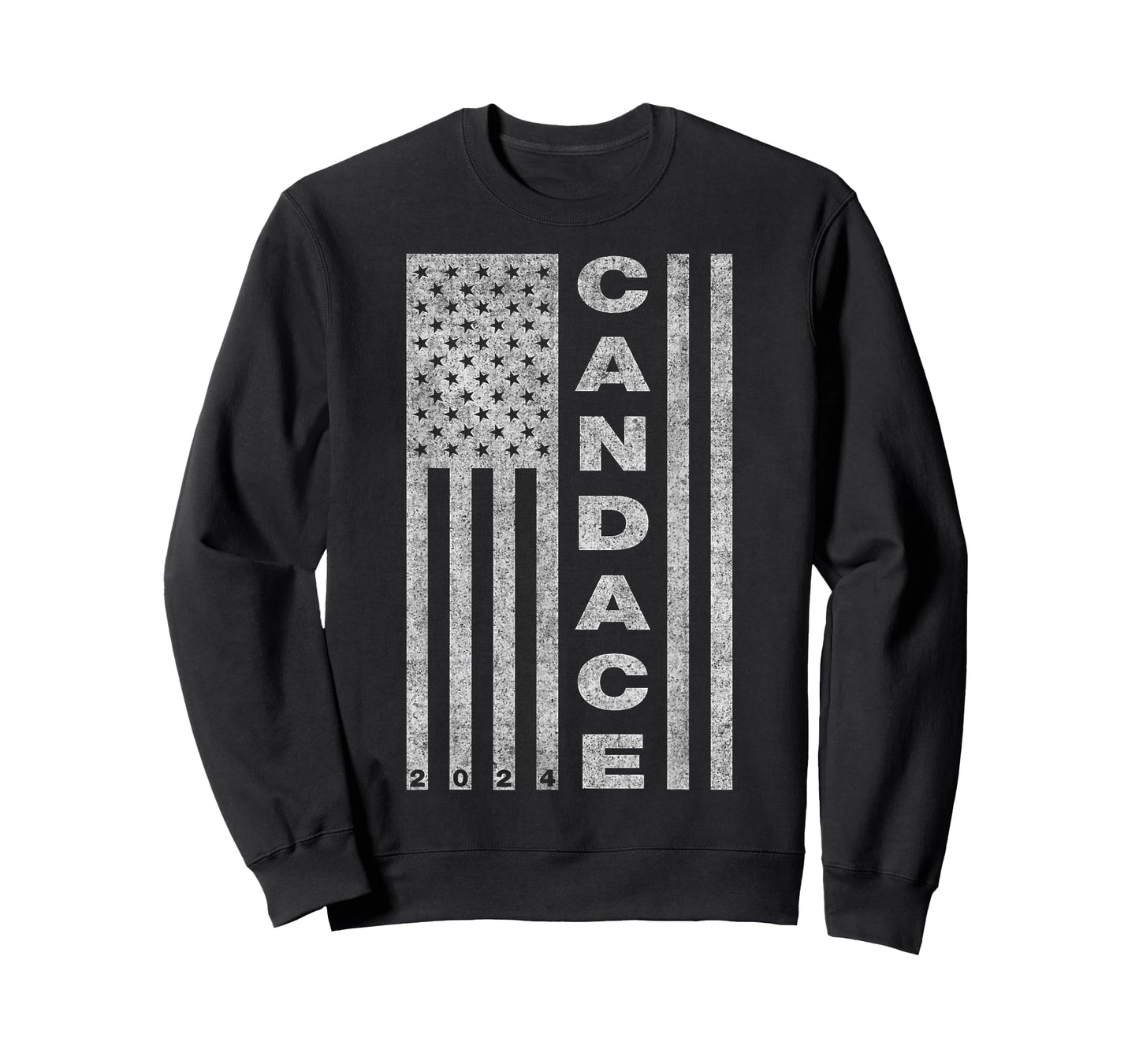 Vote Candace Owens for President 2024, Conservative USA Flag T-Shirt