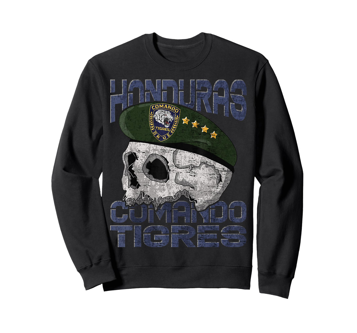 Honduran Police TIGRES Special Force SWAT Honduras Army T-Shirt